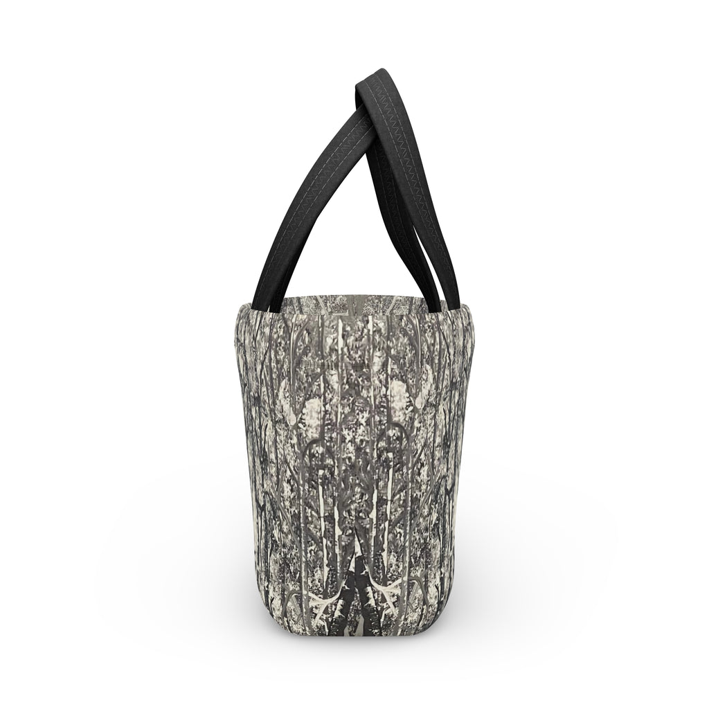 Silver Shadows Lunch Bag — Insulated Tote