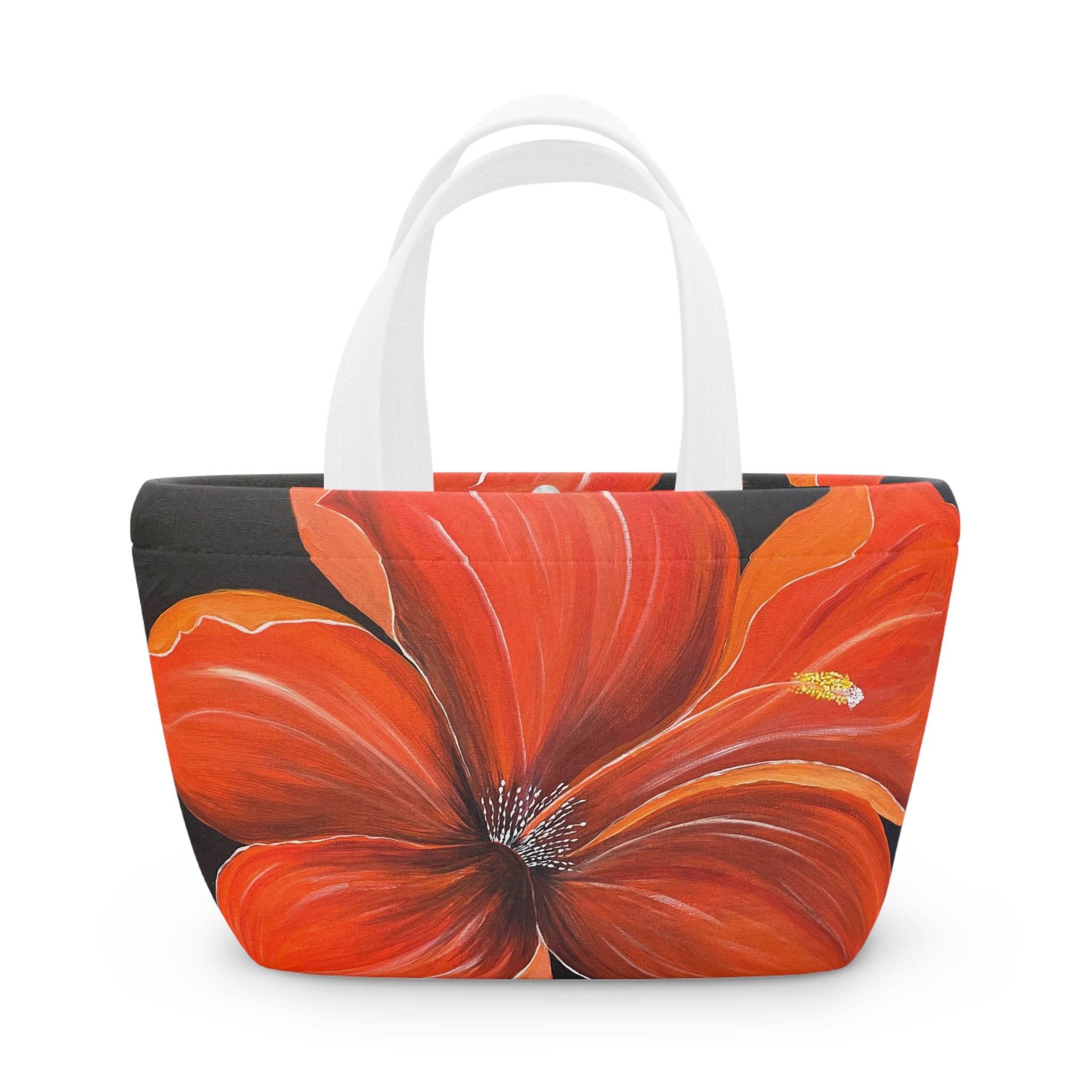 Scarlet Veil Insulated Lunch Bag