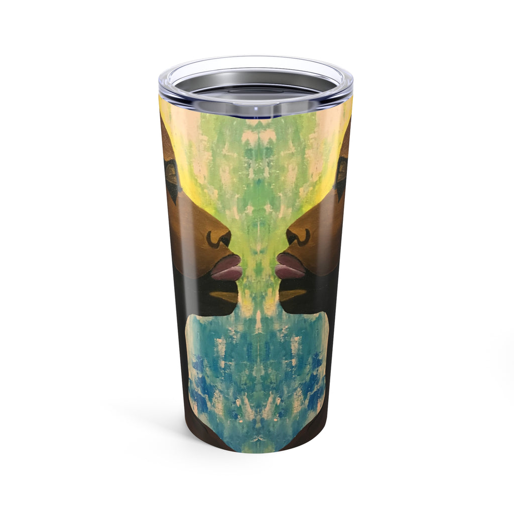 Hues of Heritage 20oz Artistic Tumbler - Perfect Hand Painted Gift