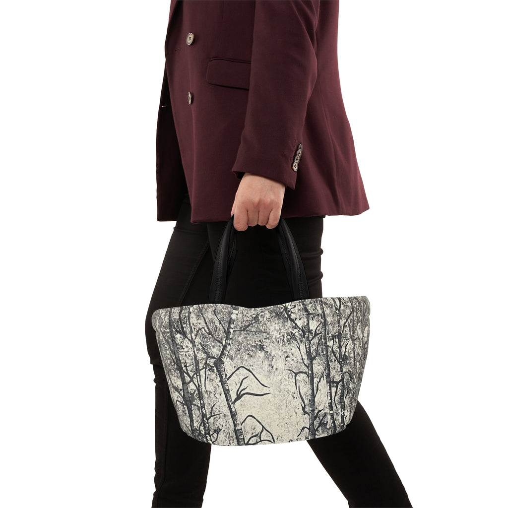 Silver Shadows Lunch Bag — Insulated Tote