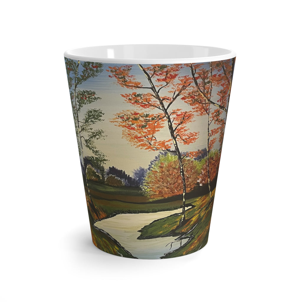 Whispering Birches Latte Mug