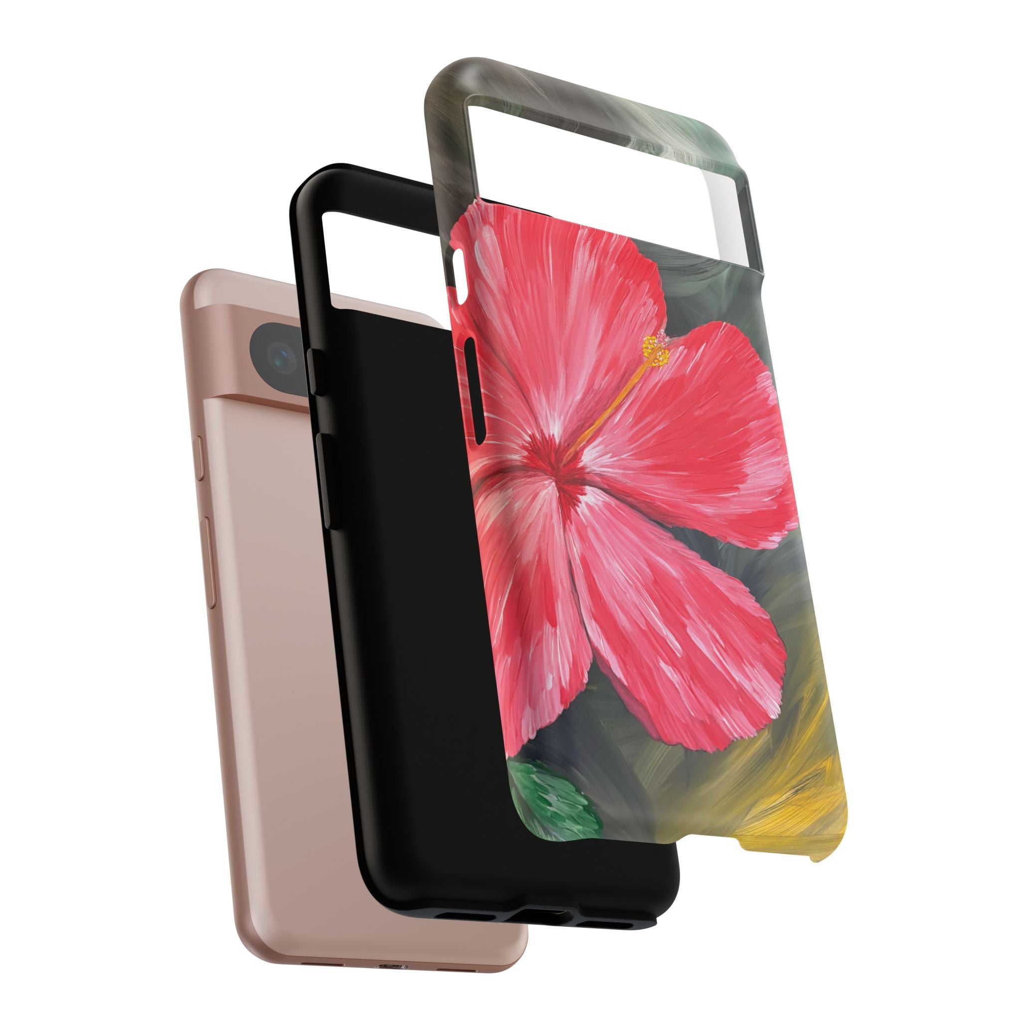 Hibiscus Hues Phone Tough Cases