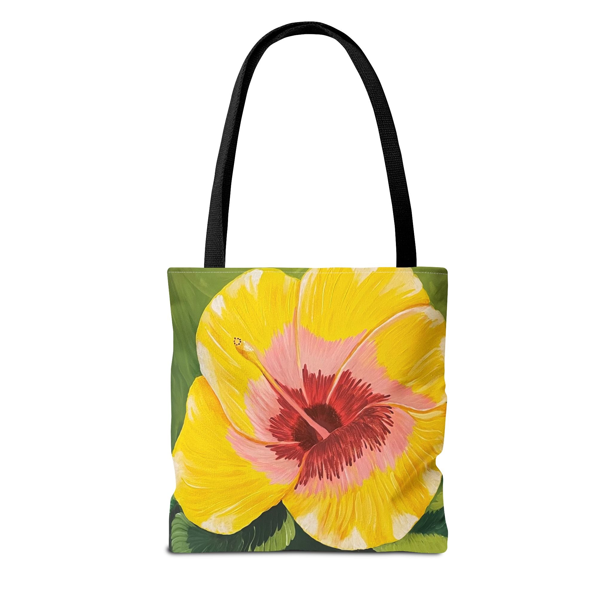 Blushing Sunrise Hand Painted Tote Bag