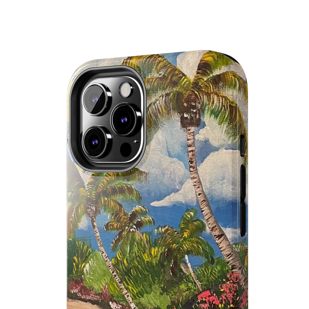 Blooming Paradise Phone Case Hand Painted Unique Designs