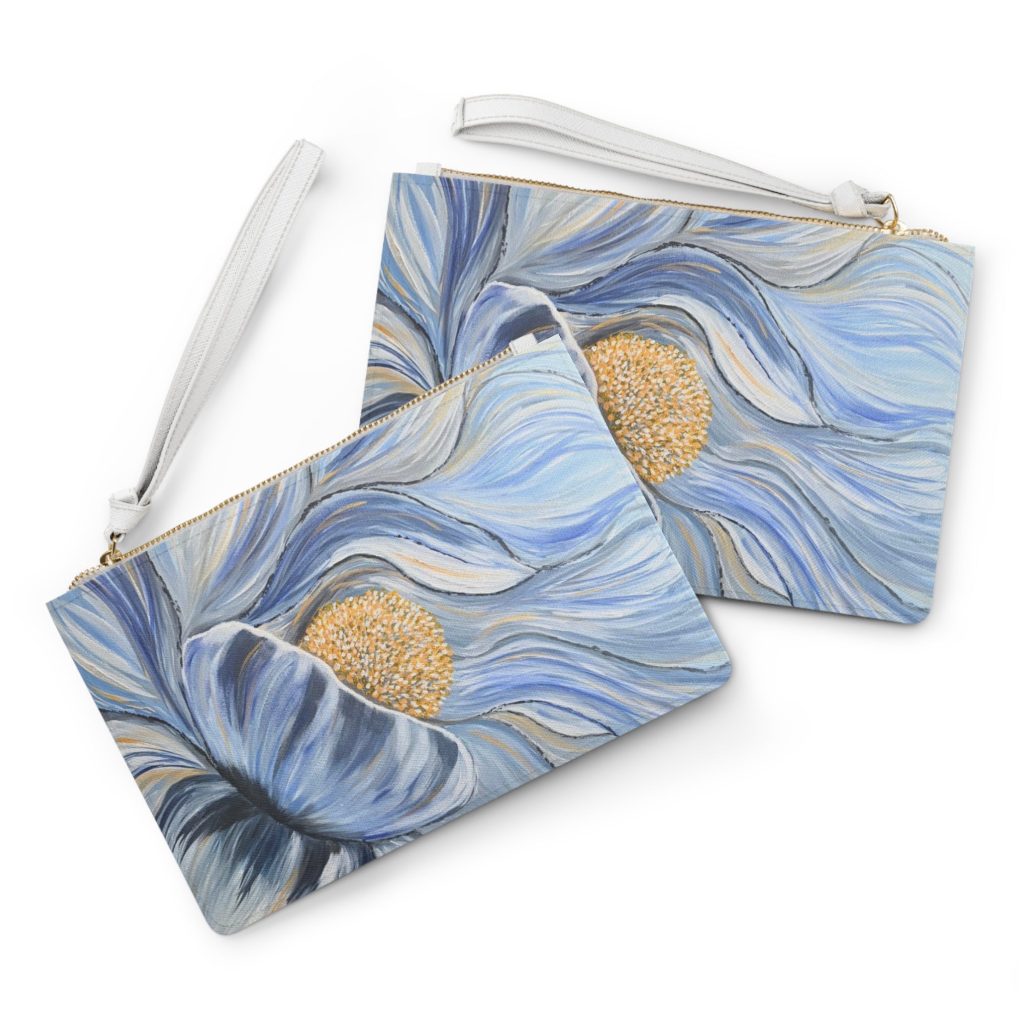 Velvet Current Clutch Bag - Makeup Bag
