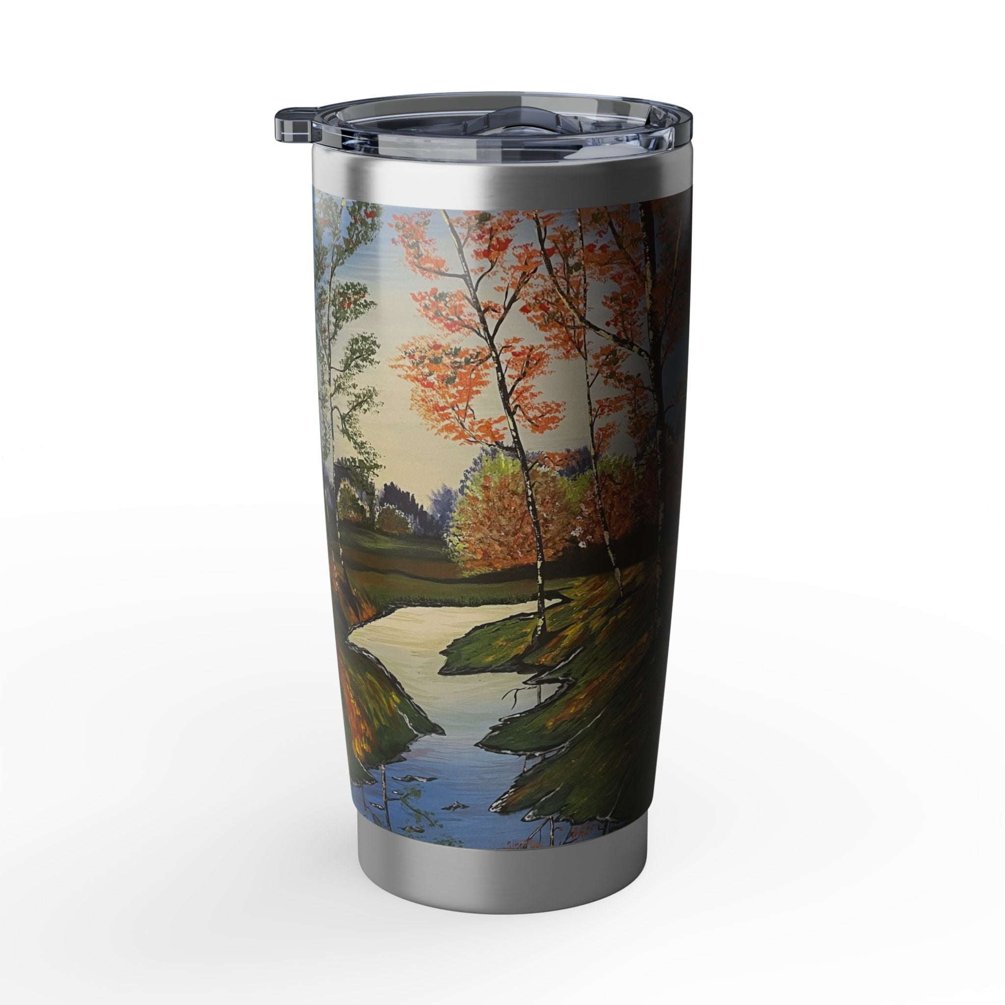 Whispering Biches 20oz Insulated Drinkware, Summer Travel Mug, Gift for Nature Lovers, Eco-Friendly Hydration