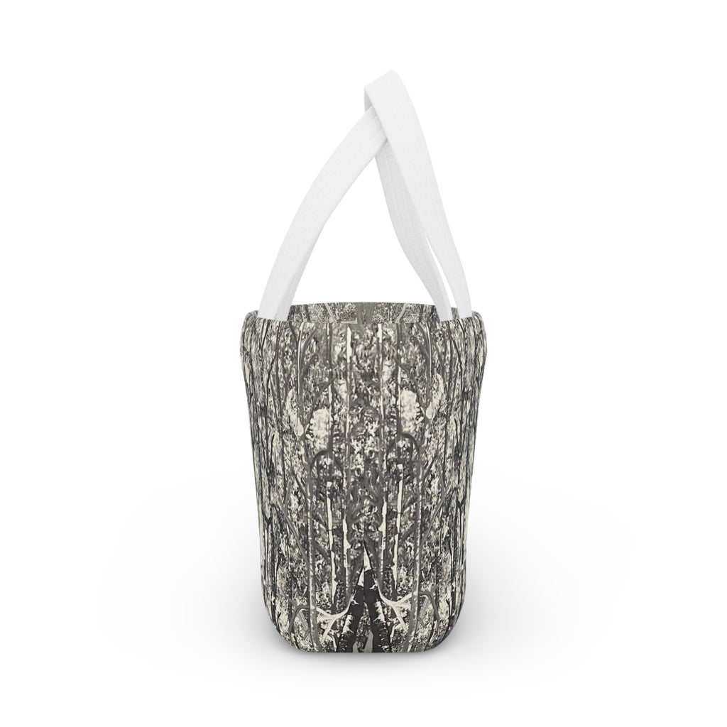 Silver Shadows Lunch Bag — Insulated Tote