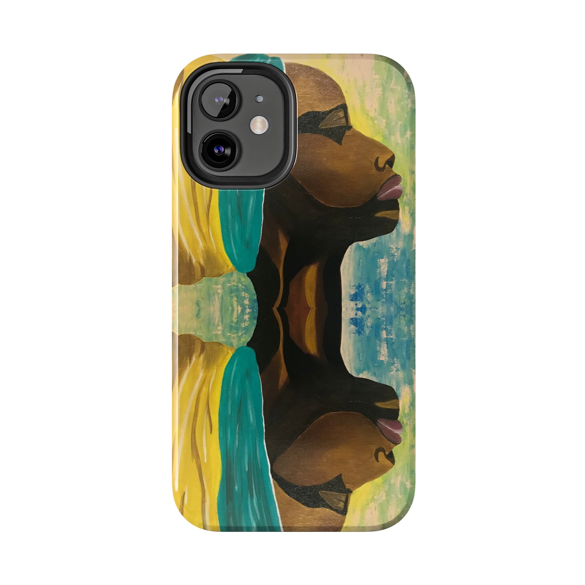 Hues of Heritage Phone Case Hand Painted