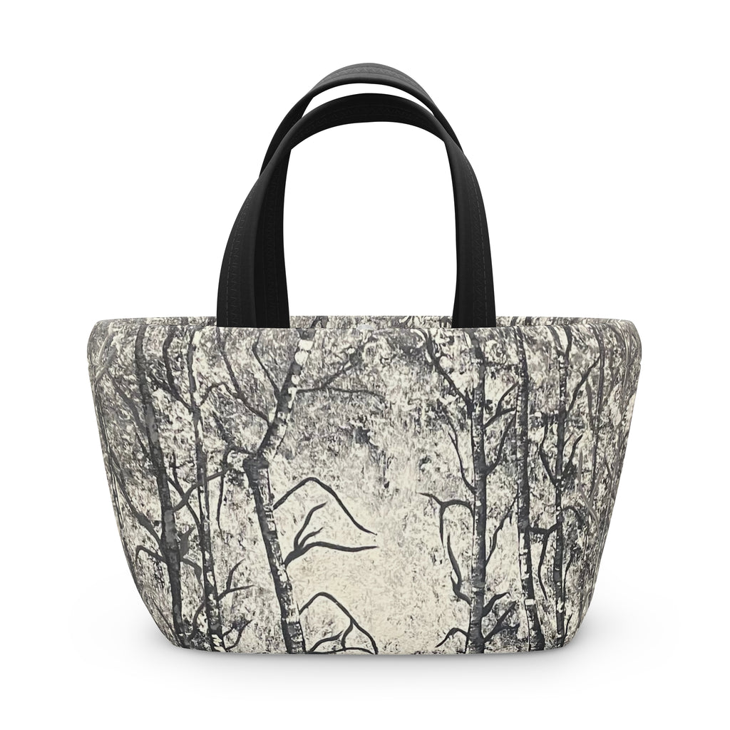 Silver Shadows Lunch Bag — Insulated Tote