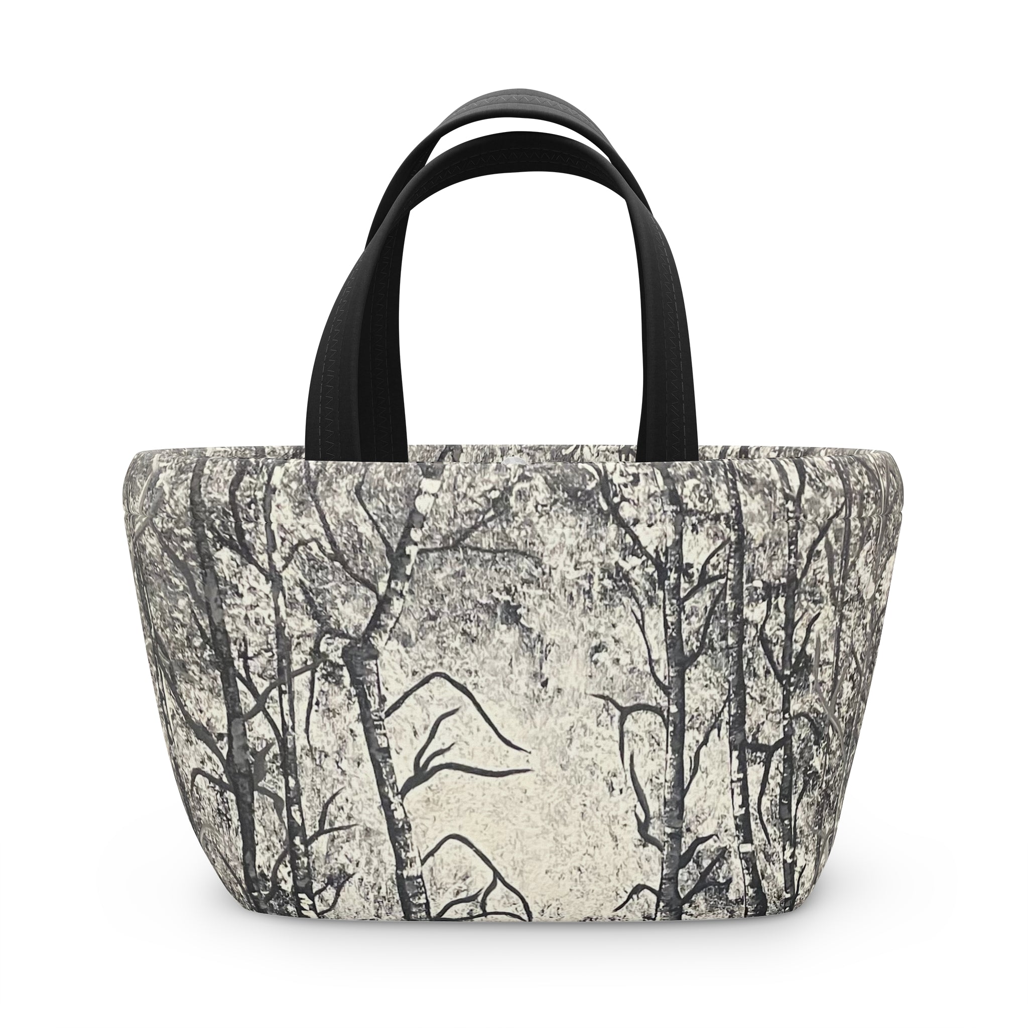 Silver Shadows Lunch Bag — Insulated Tote