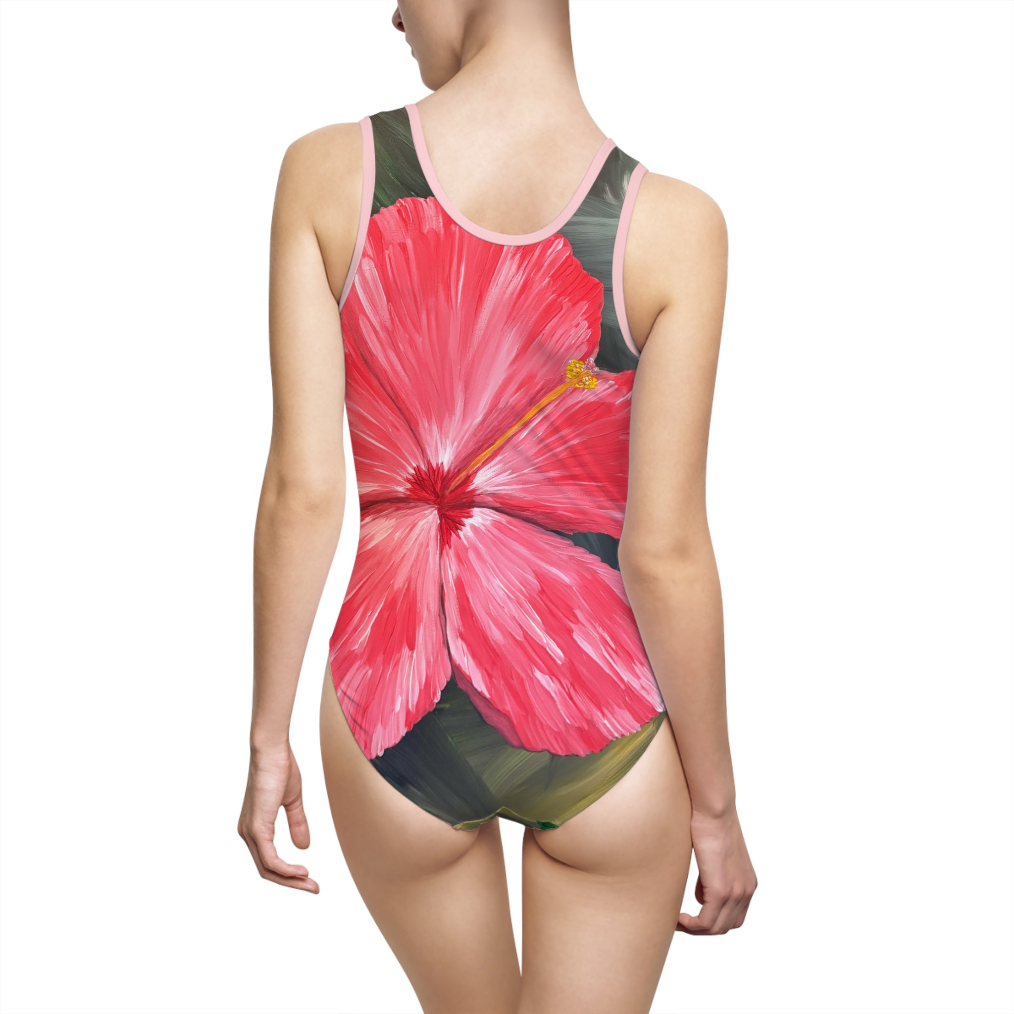 Hibiscus Hues Swimsuit One-Piece