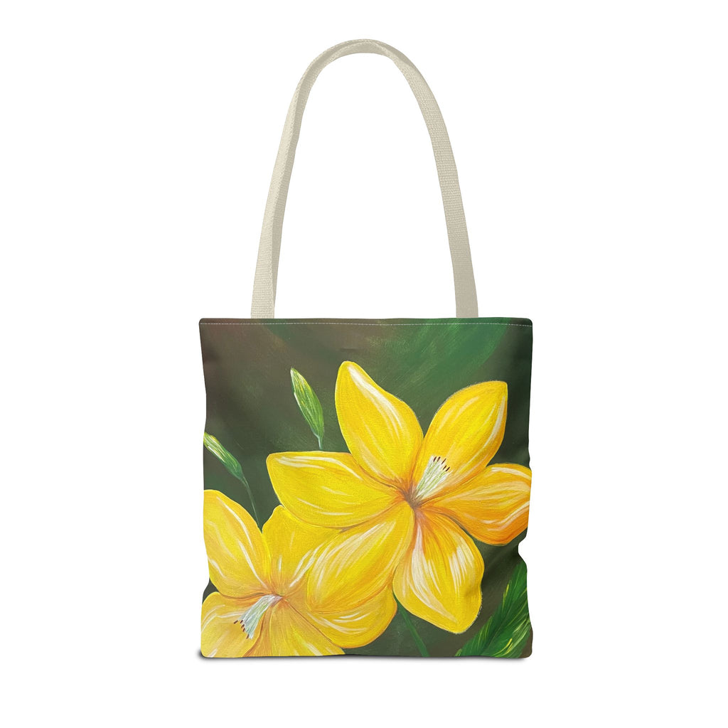 Golden Bloom Tote Bag