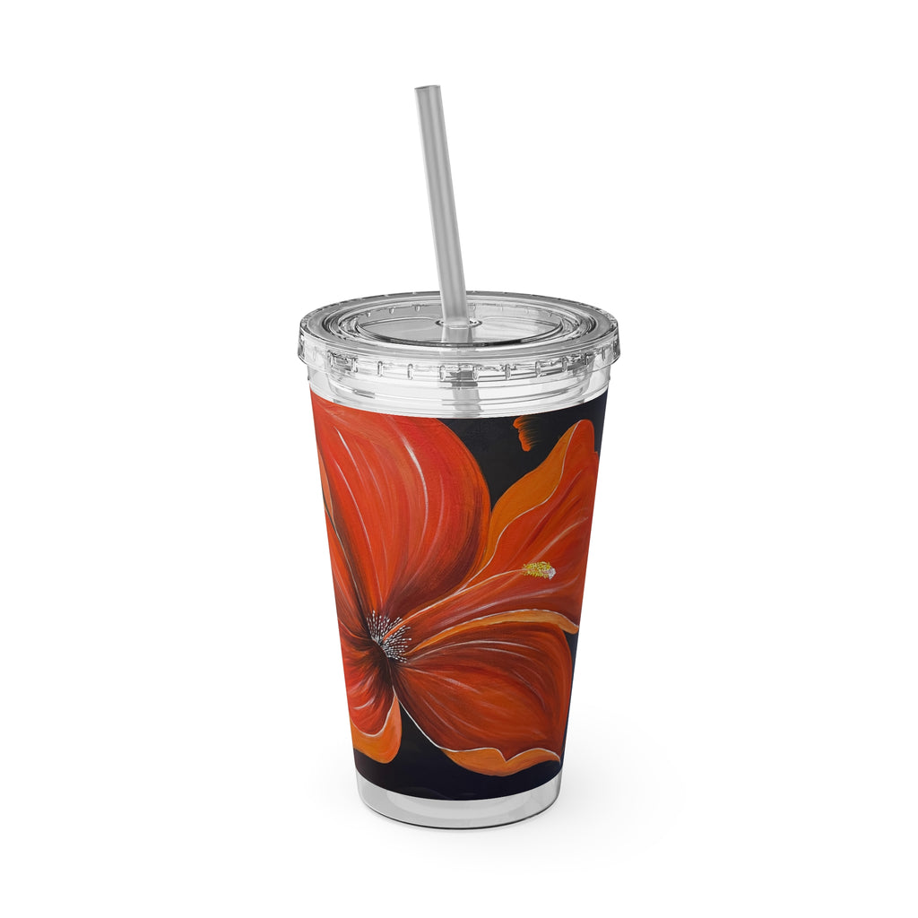 Scarlet Veil Plastic Tumbler 16oz