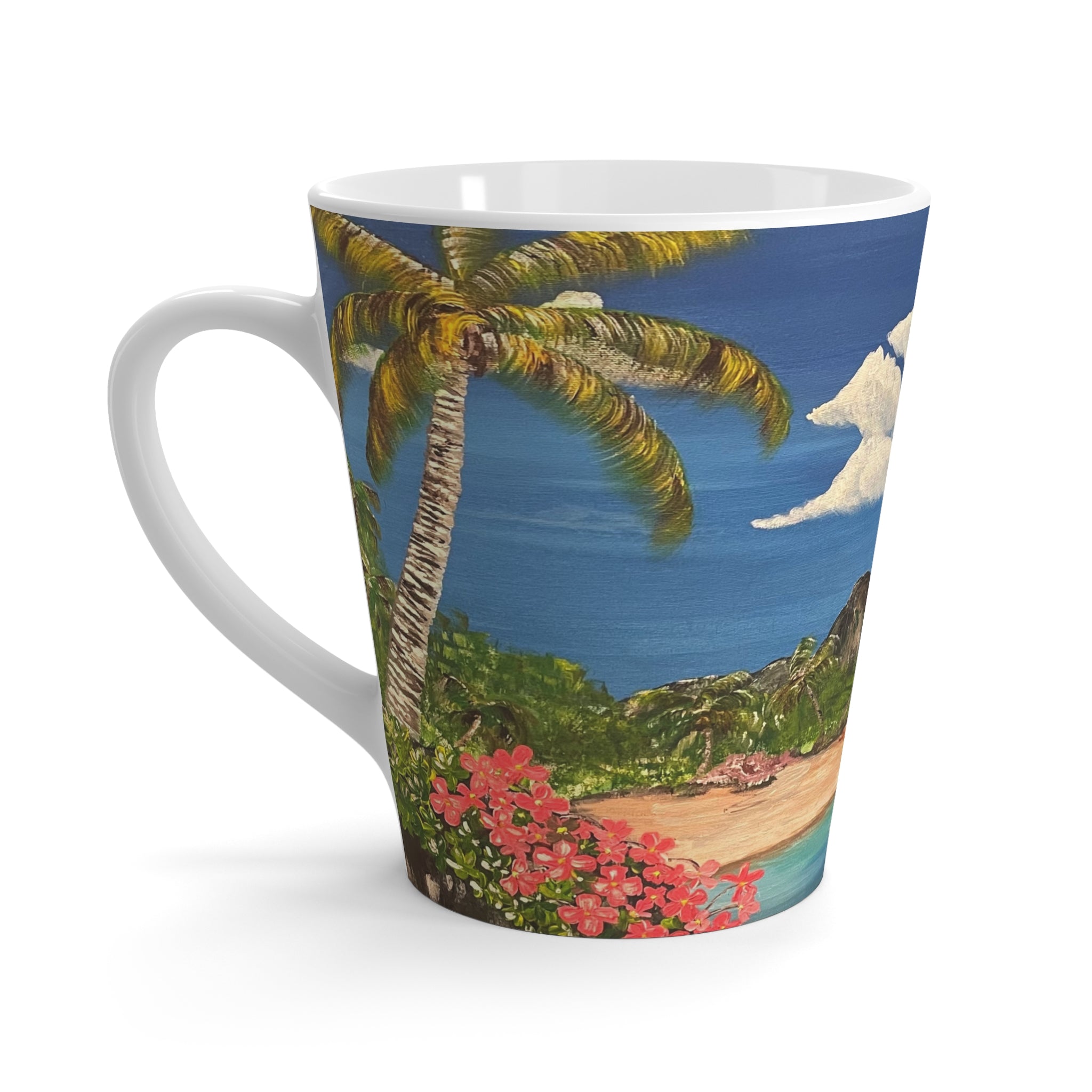 Blooming Paradise Latte Mug