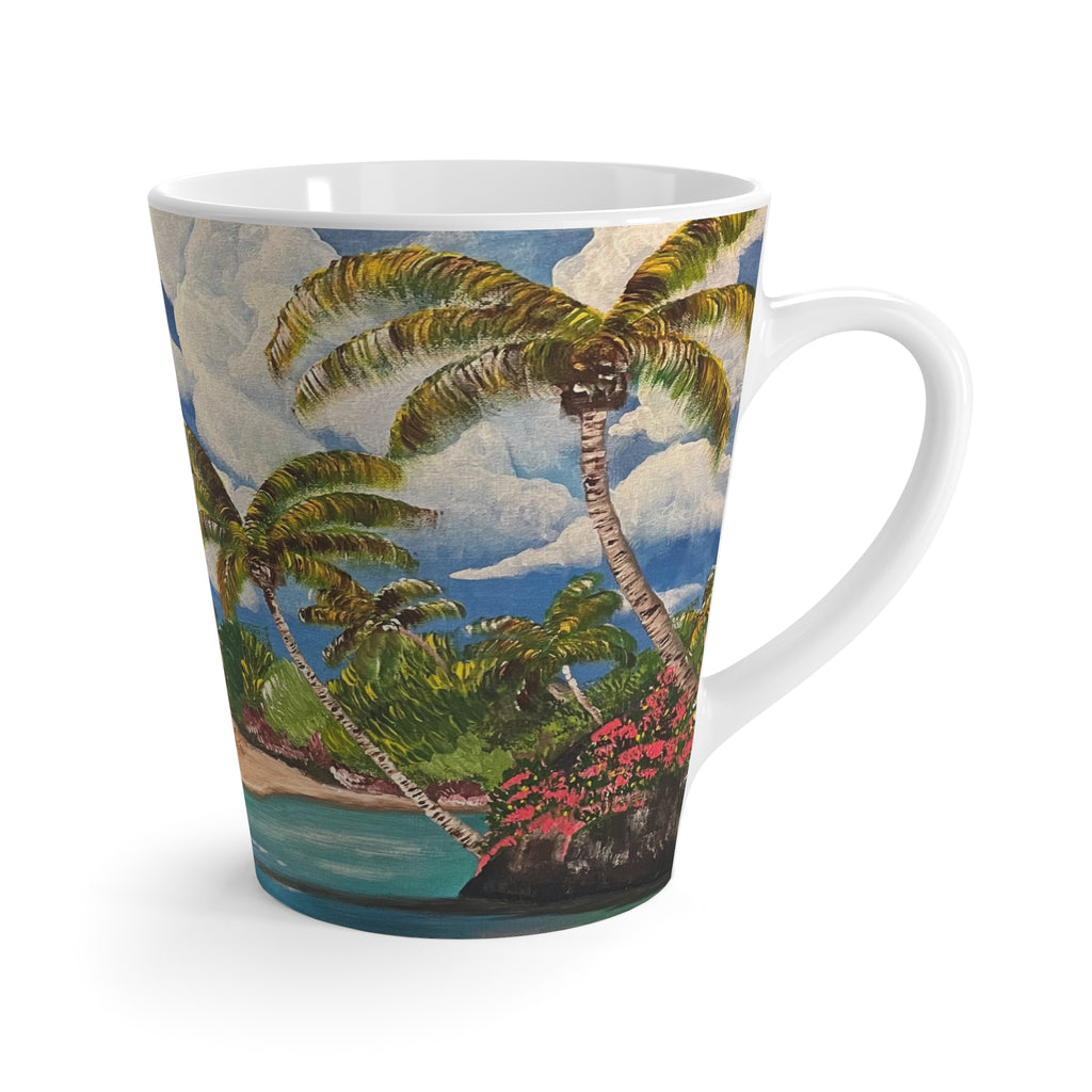 Blooming Paradise Latte Mug
