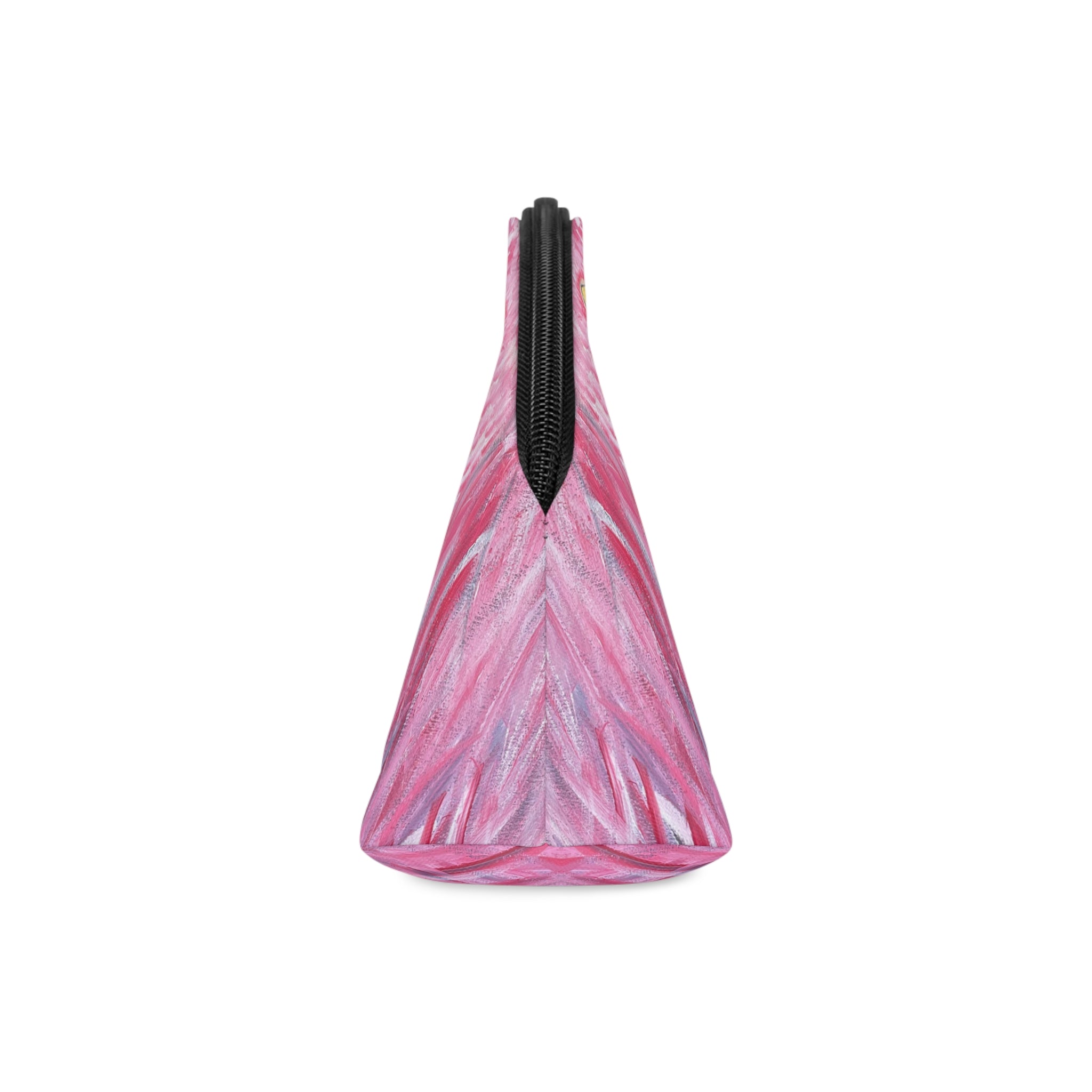 Feathered Grace Cosmetic Pouch - Stylish Makeup Bag