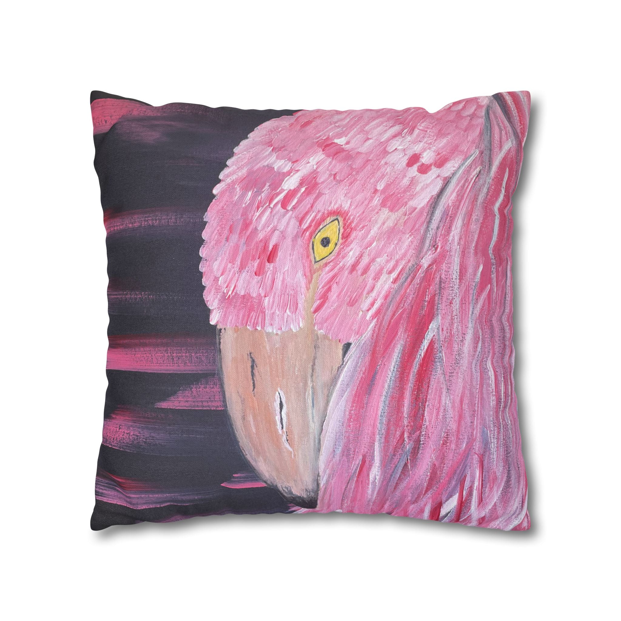 Feathered Grace Square Decorative Pillow Sham