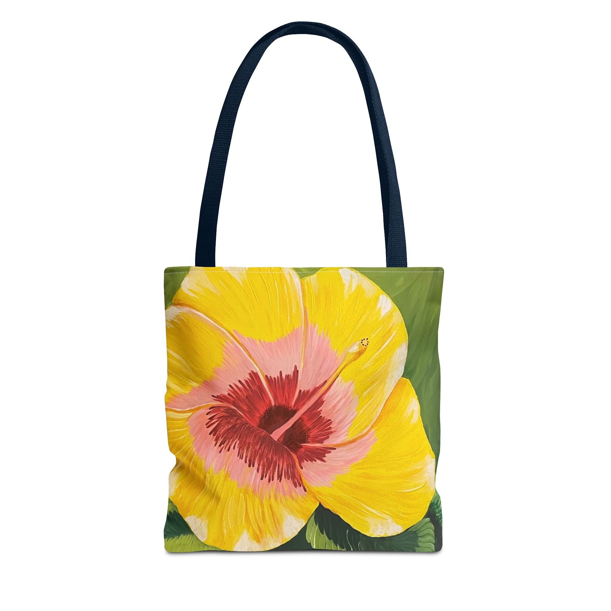Blushing Sunrise Hand Painted Tote Bag