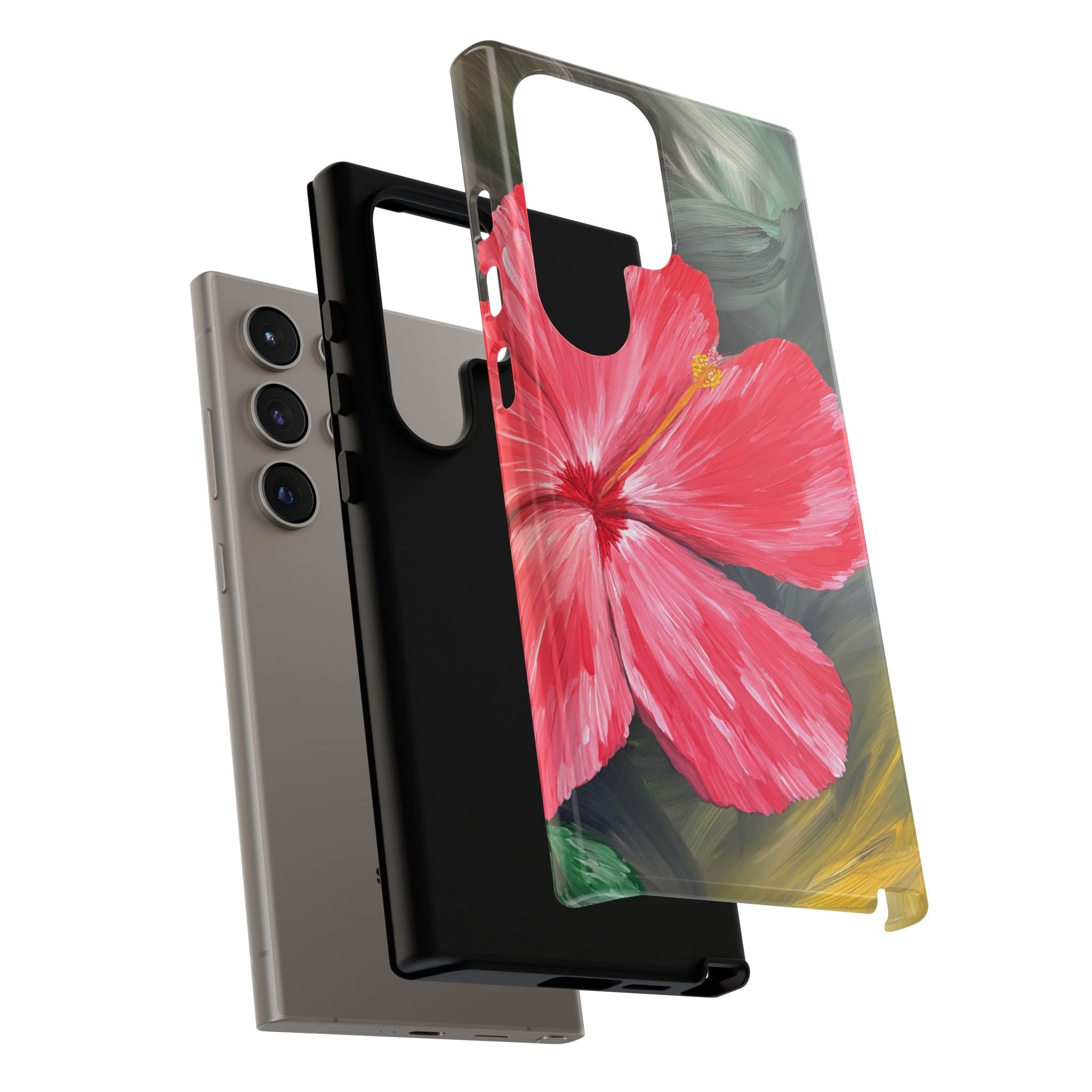 Hibiscus Hues Phone Tough Cases
