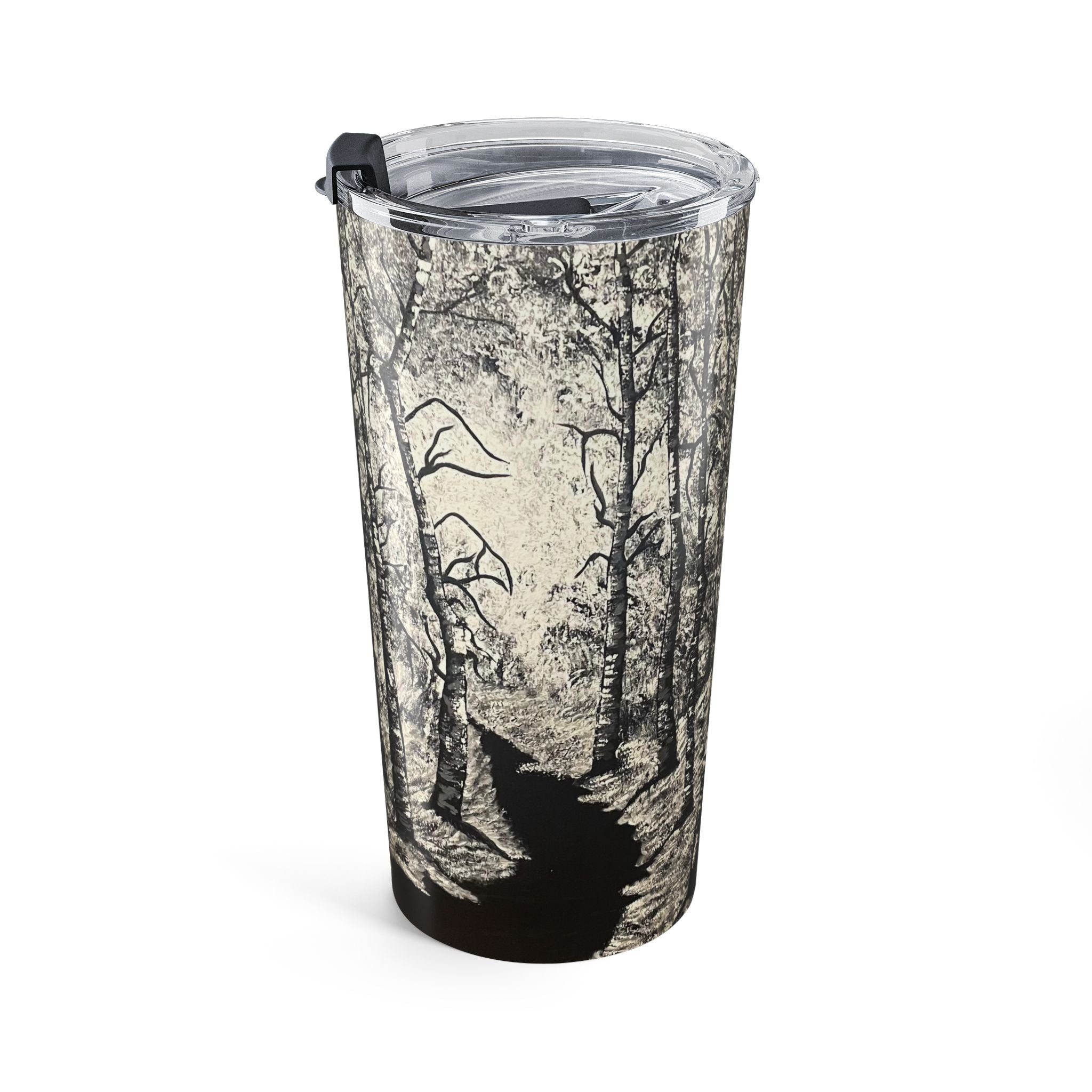 Silver Shadows 20oz Artistic Tumbler
