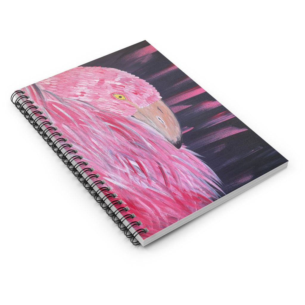 Feathered Grace Spiral Notebook