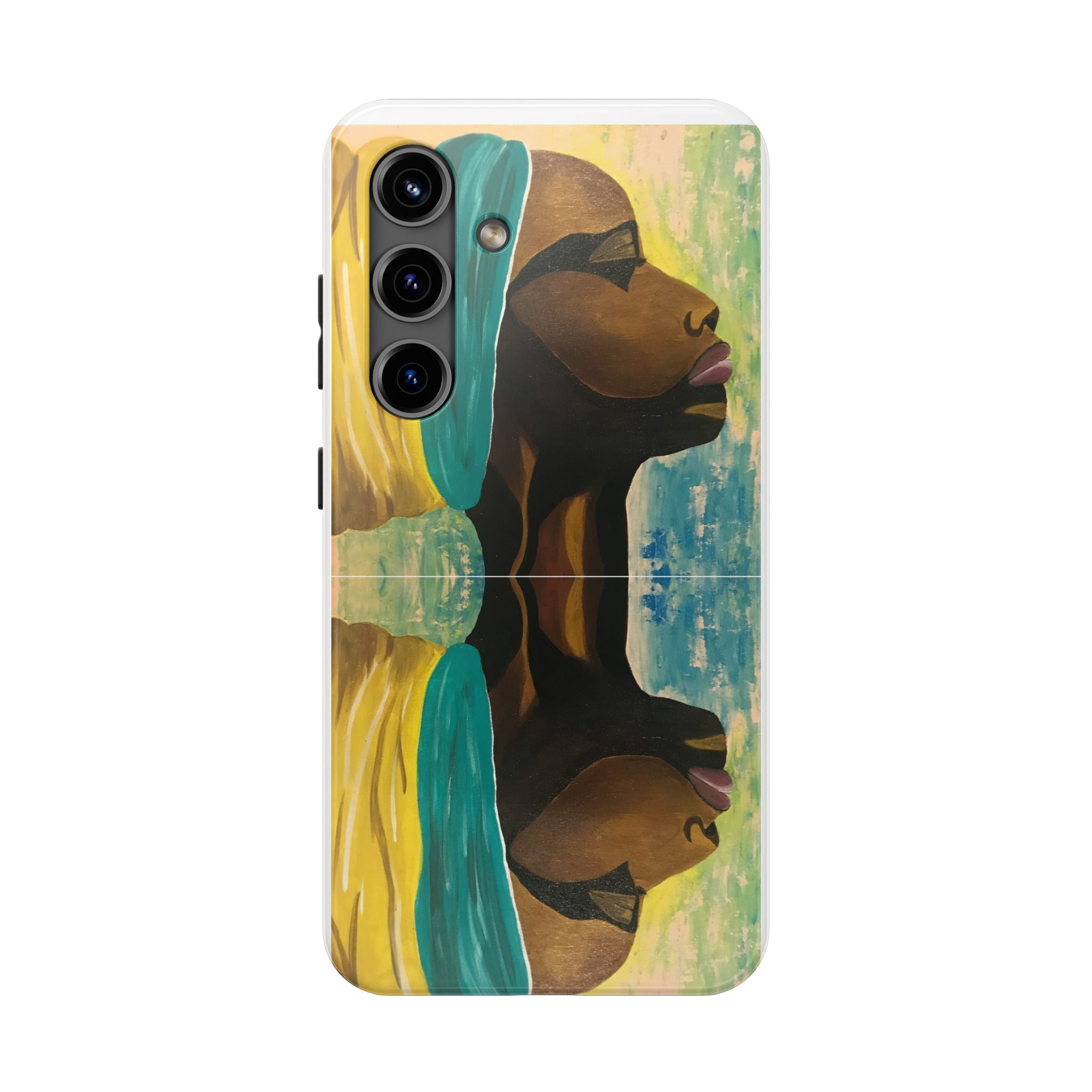Hues of Heritage Phone Case Hand Painted