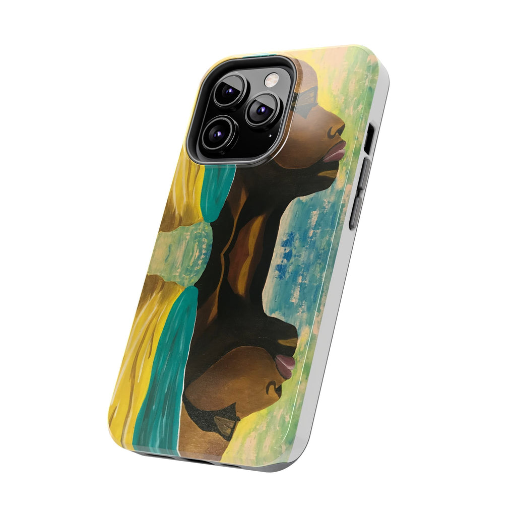 Hues of Heritage Phone Case Hand Painted