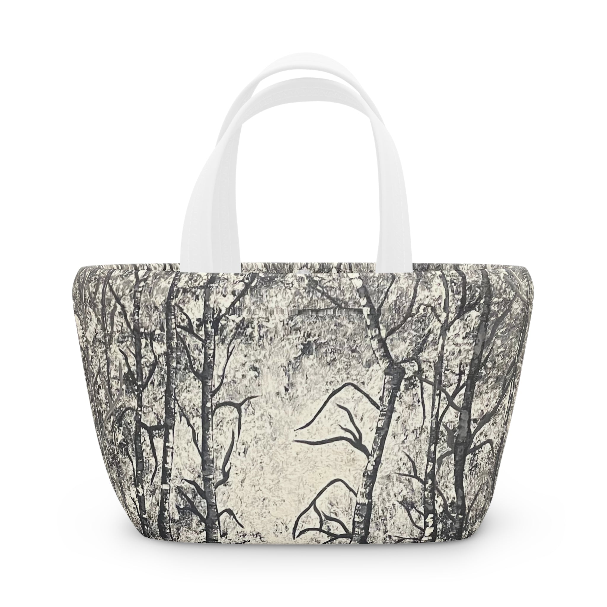 Silver Shadows Lunch Bag — Insulated Tote