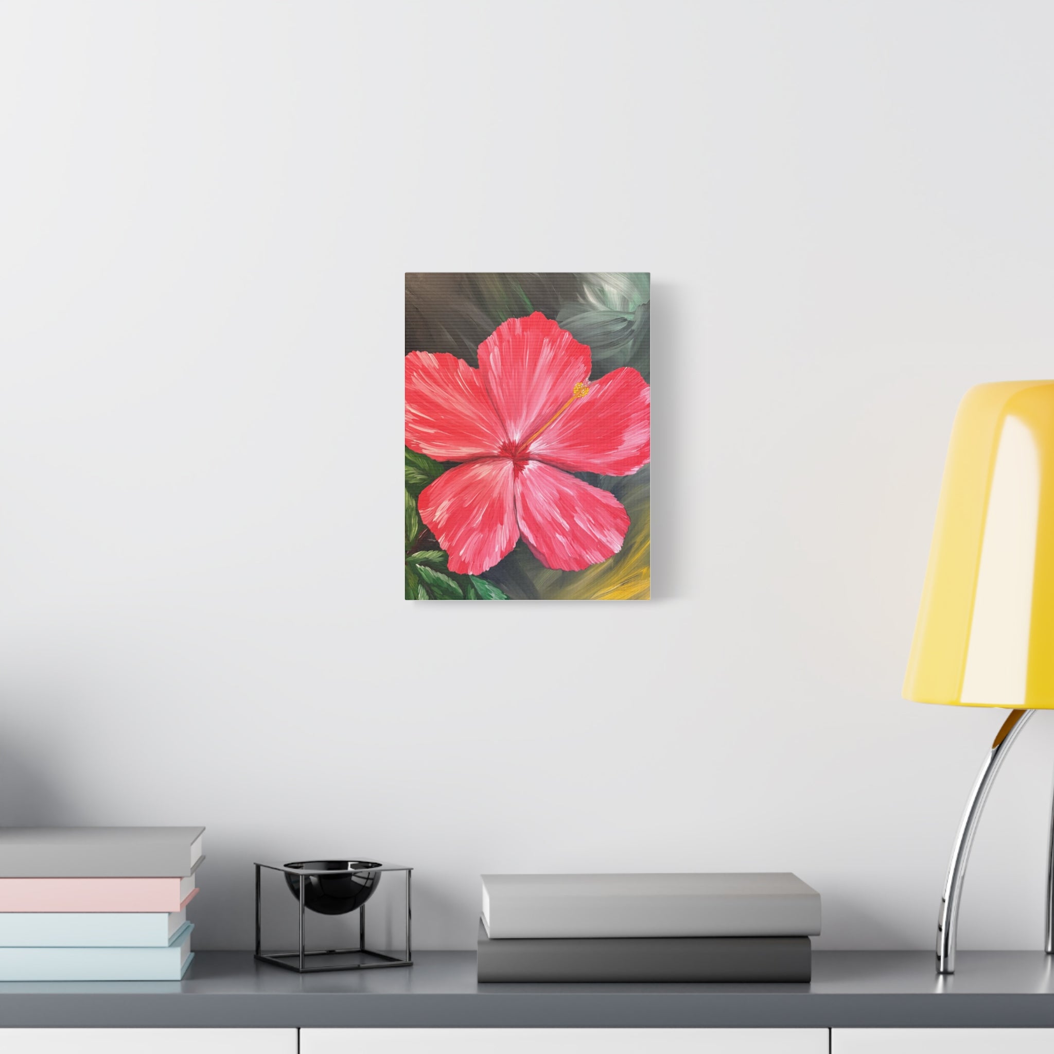 Hibiscus Hues Canvas Wall Art