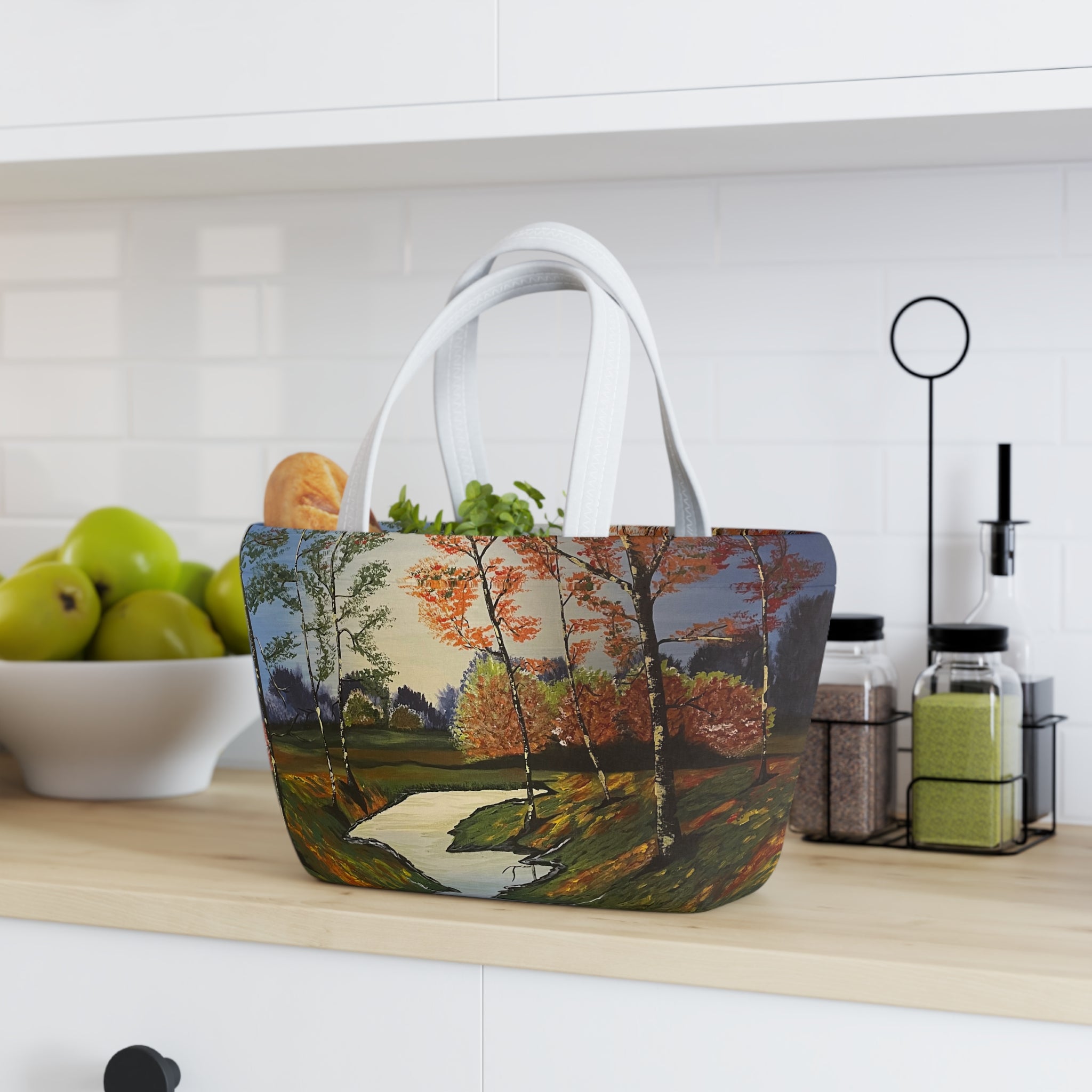 Whispering Birches Insulated Lunch Bag
