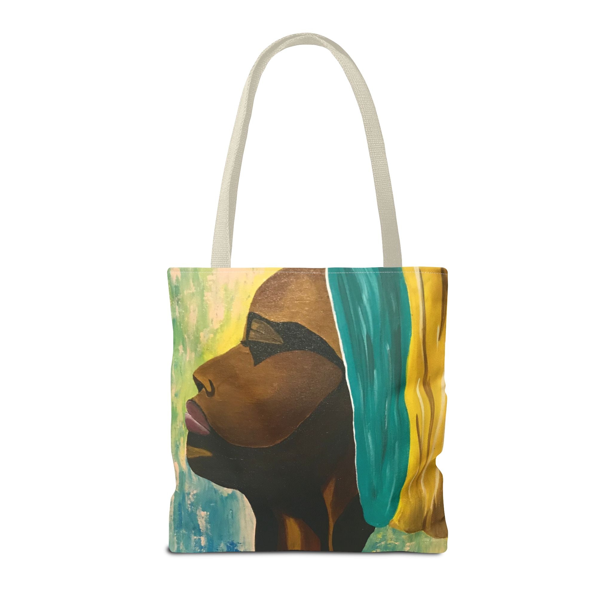Hues of Heritage Hand Painted Tote Bag