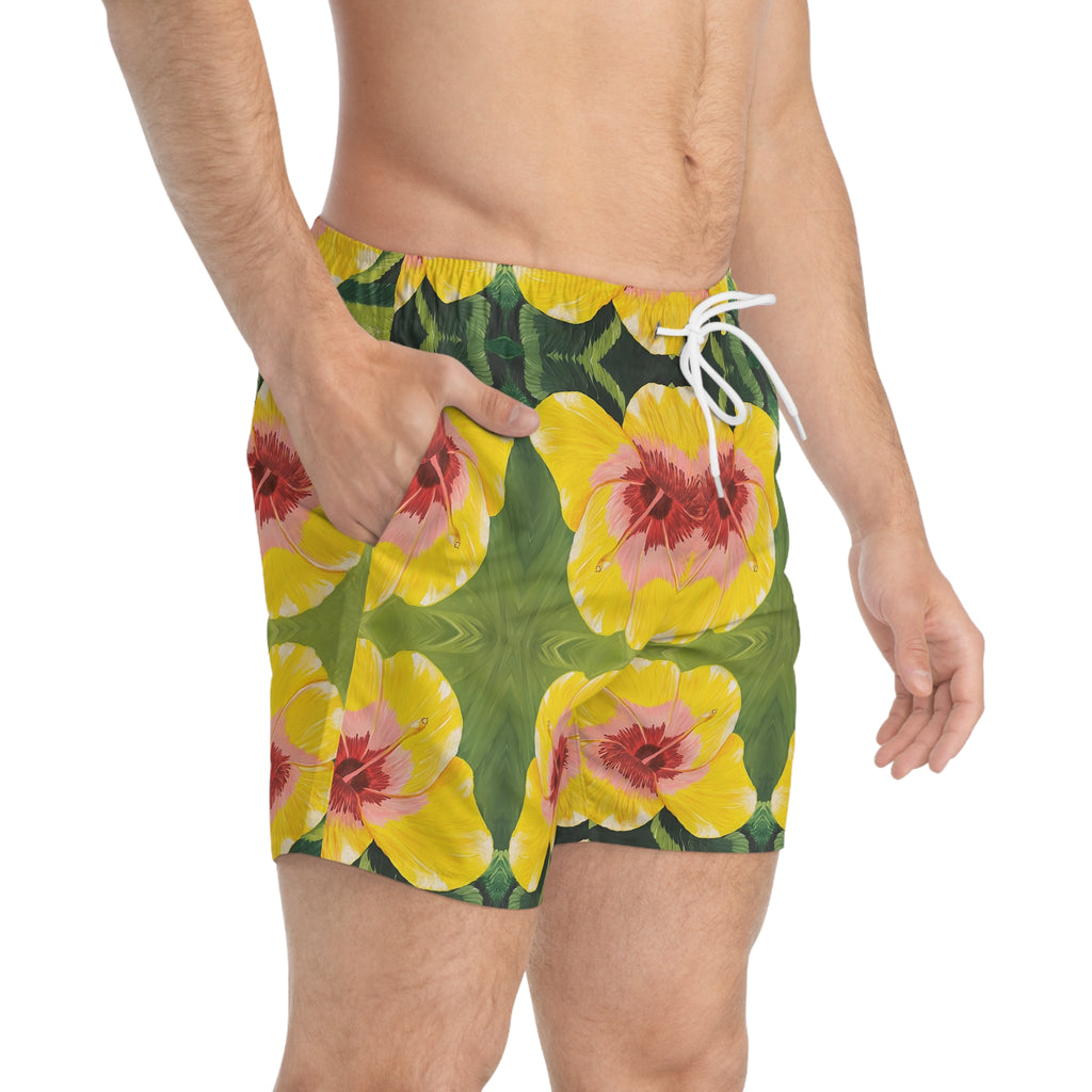 Blushing Sunrise Swim Trunks