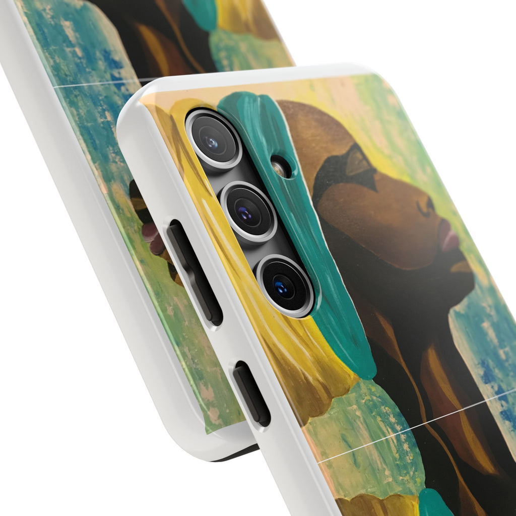 Hues of Heritage Phone Case Hand Painted