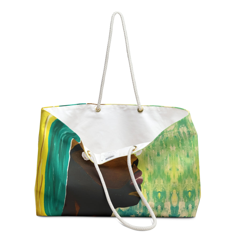 Hues of Heritage Tote Bag with Hand Painted Designs