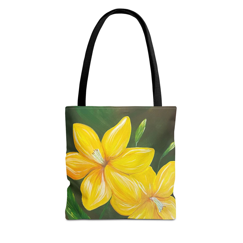 Golden Bloom Tote Bag