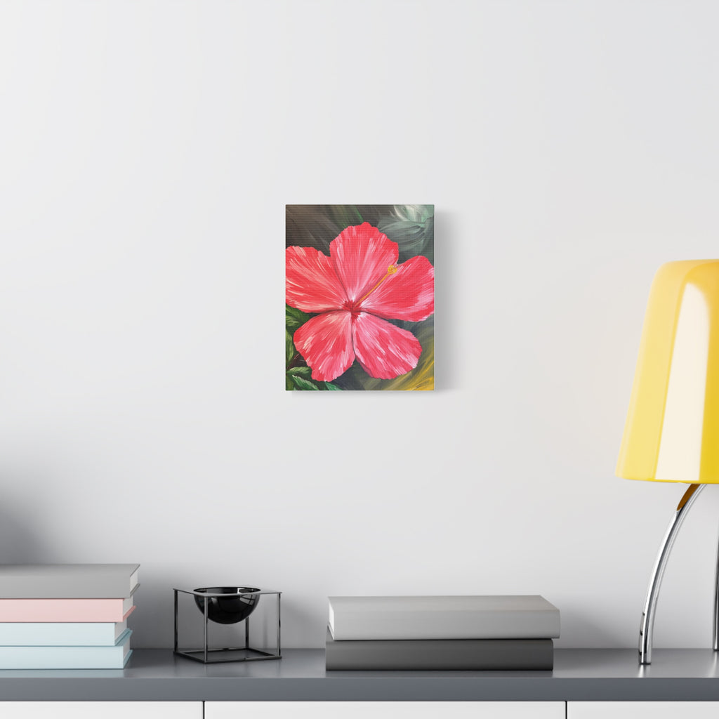 Hibiscus Hues Canvas Wall Art