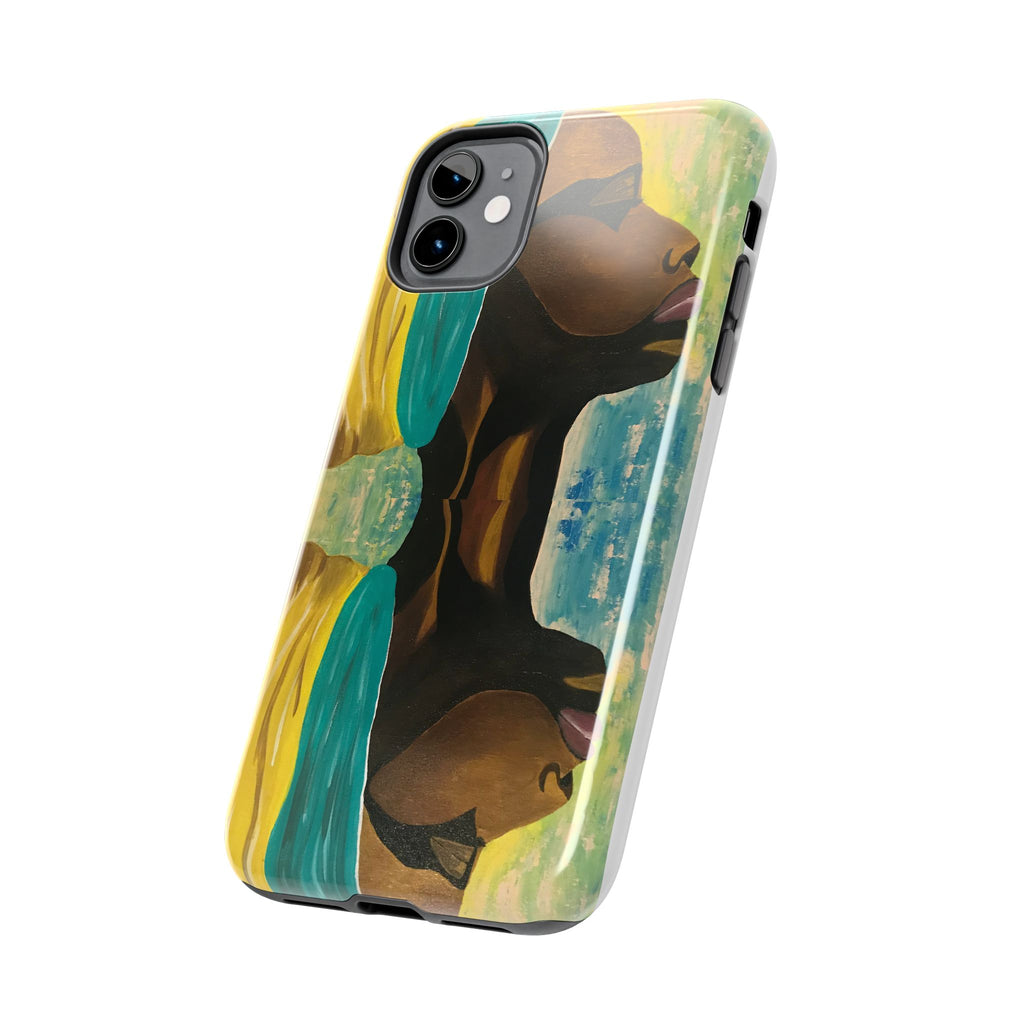 Hues of Heritage Phone Case Hand Painted