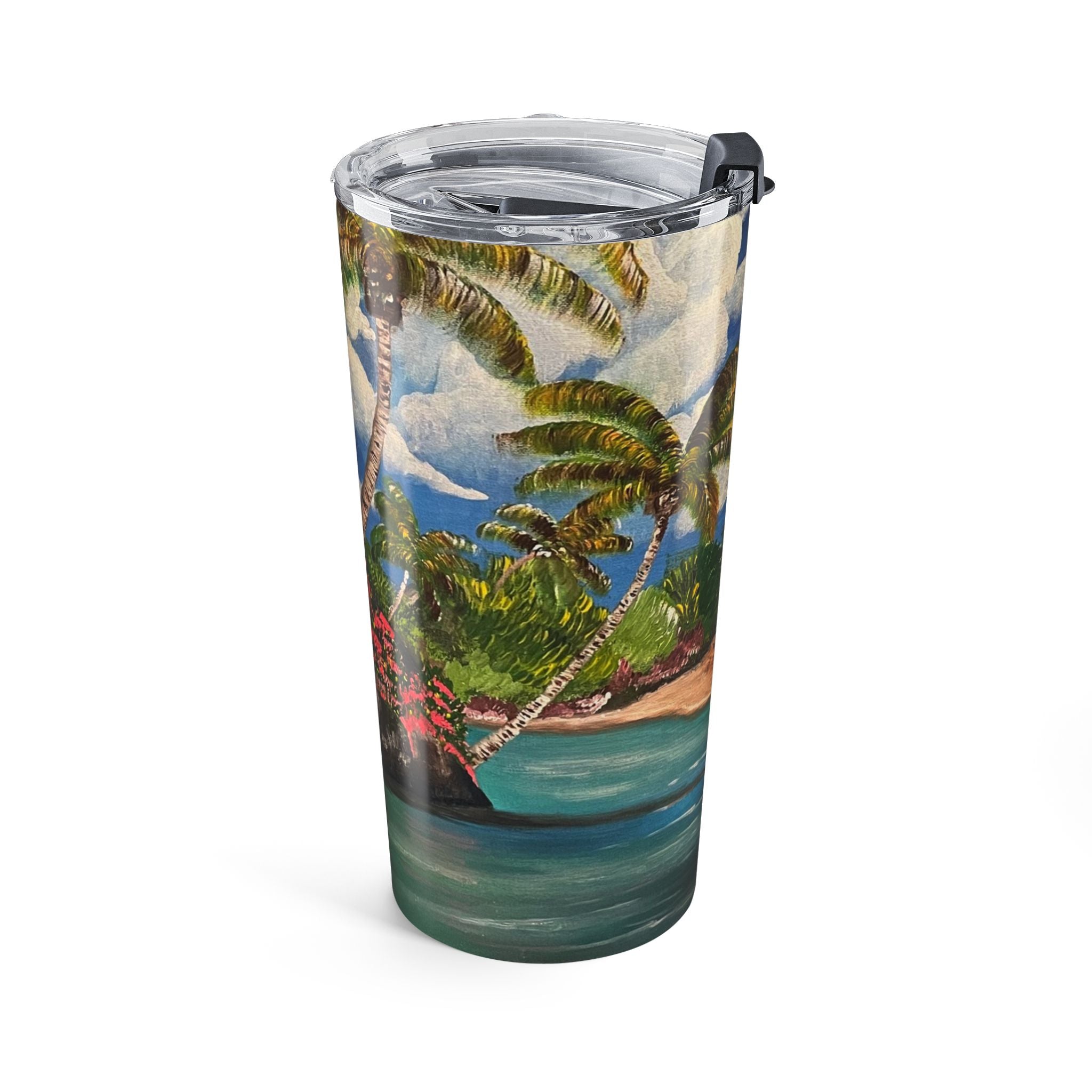Blooming Paradise 20oz Hand Painted Design