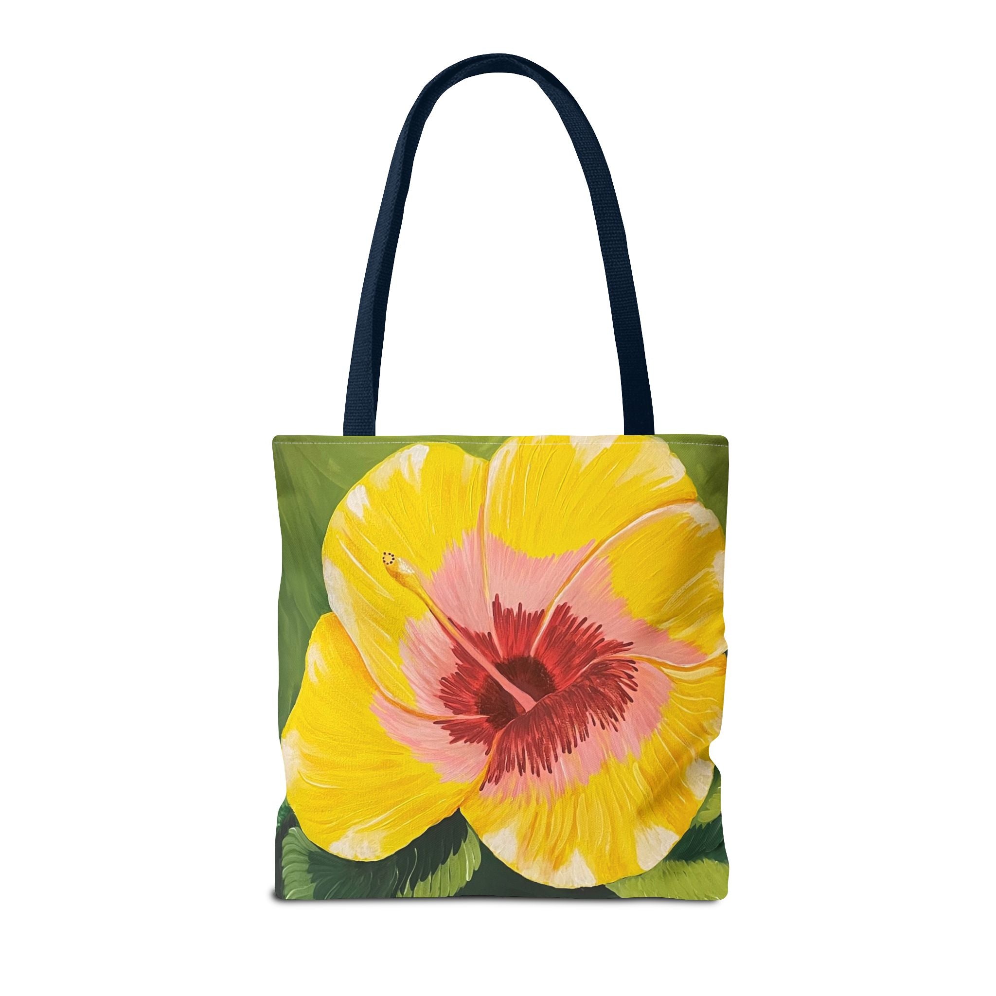 Blushing Sunrise Hand Painted Tote Bag