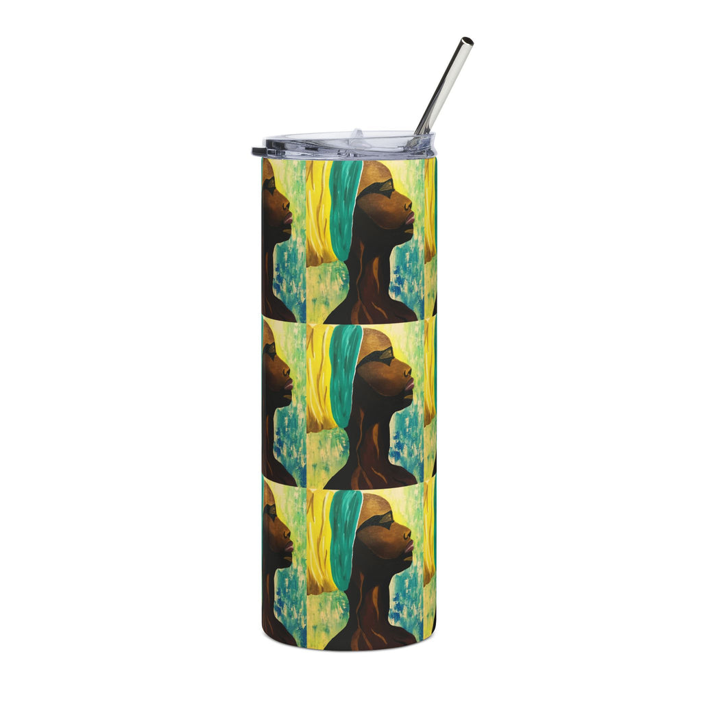 Hues of Heritage 20oz Stainless Steel Drinkware, Unique Design for Coffee Lovers, Gift for Her, Travel Mug, Inspirational
