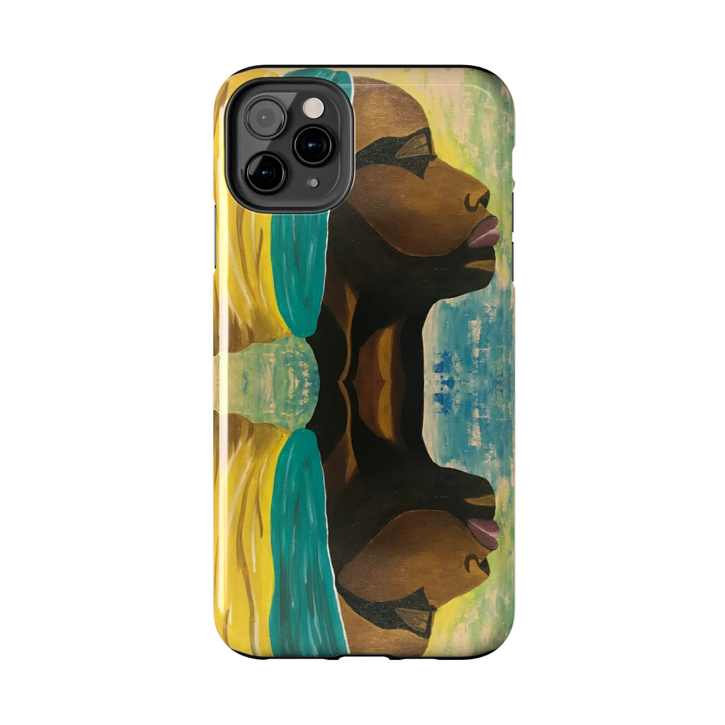 Hues of Heritage Phone Case Hand Painted