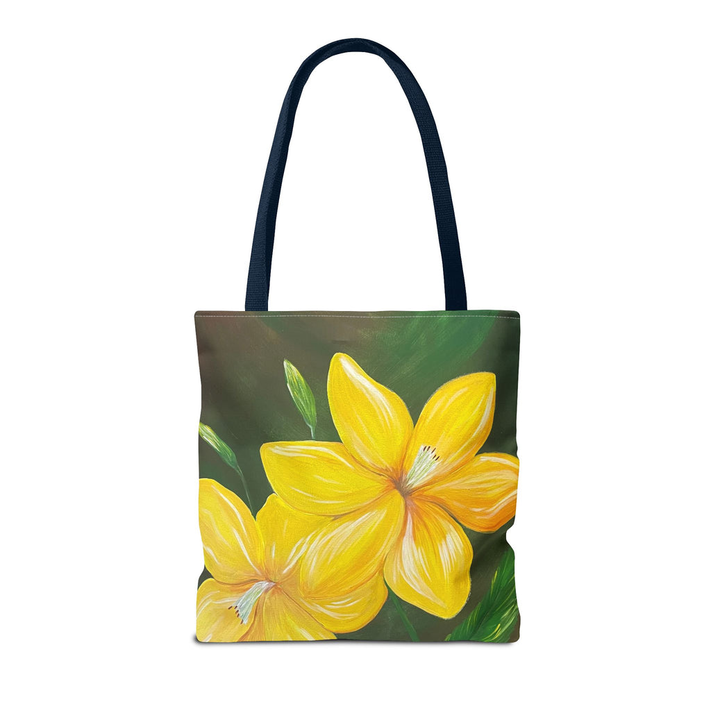 Golden Bloom Tote Bag