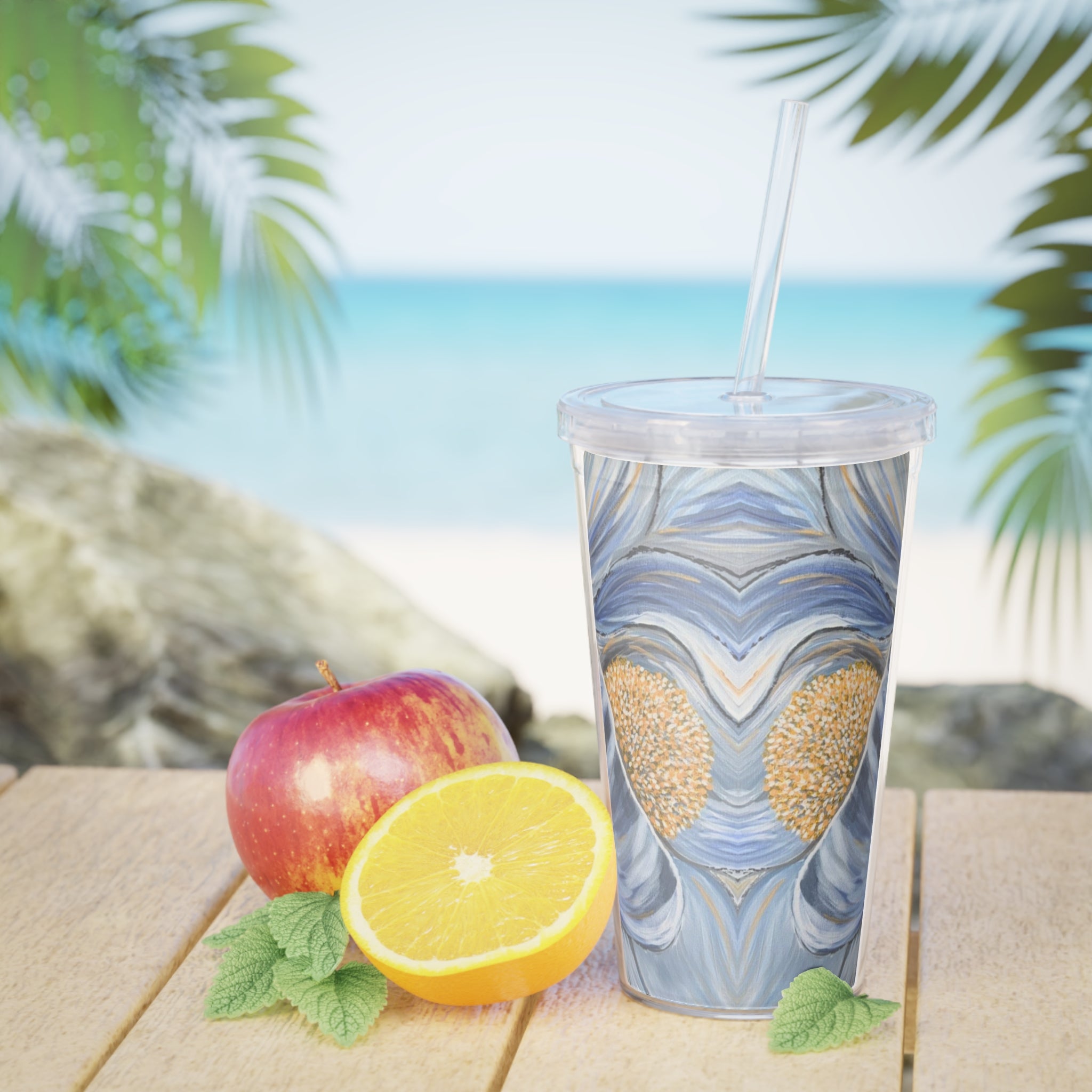 Velvet Current Tumbler with Straw — Cold Cup