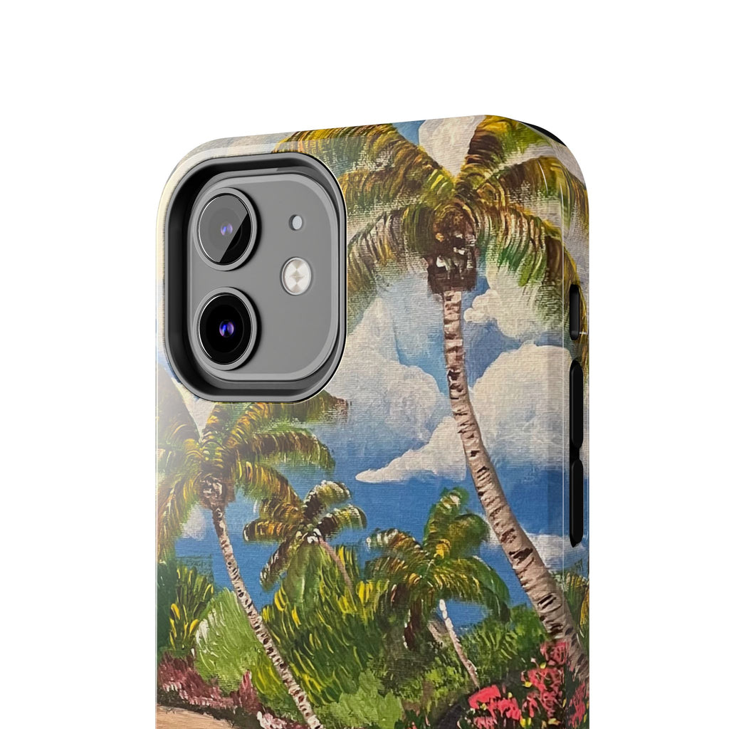Blooming Paradise Phone Case Hand Painted Unique Designs