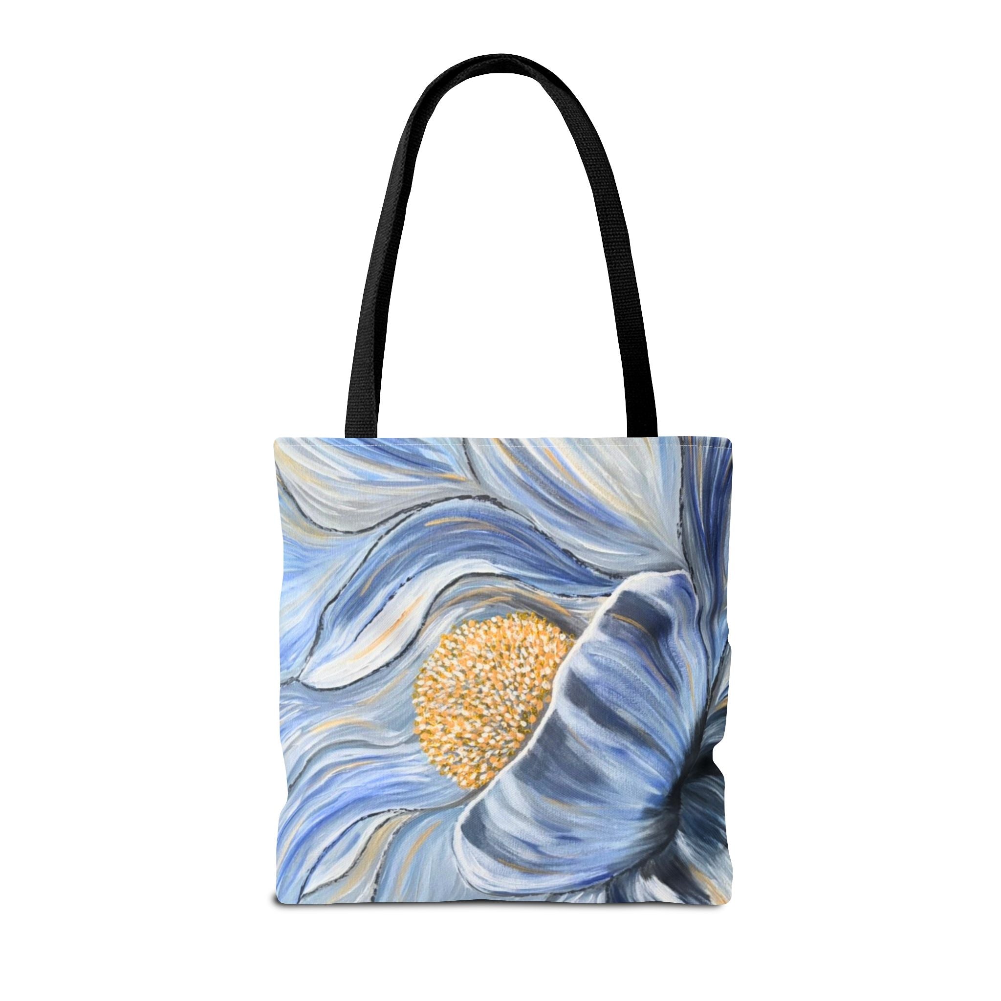 Velvet Current Hand Painted Tote Bag