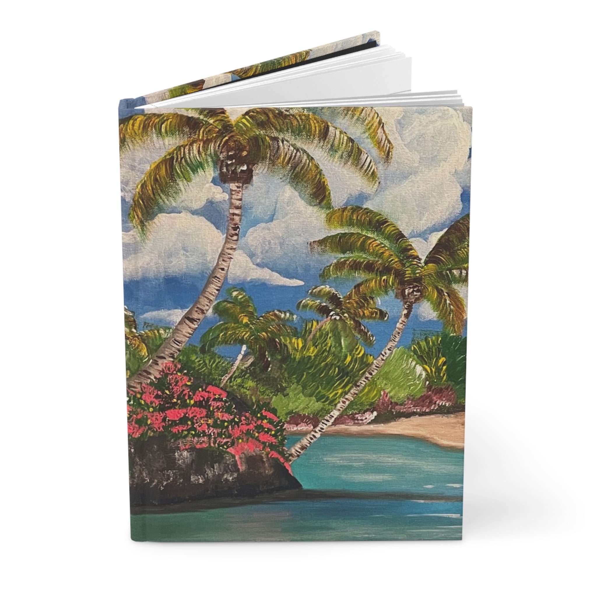Blooming Paradise Hardcover Journal Matte