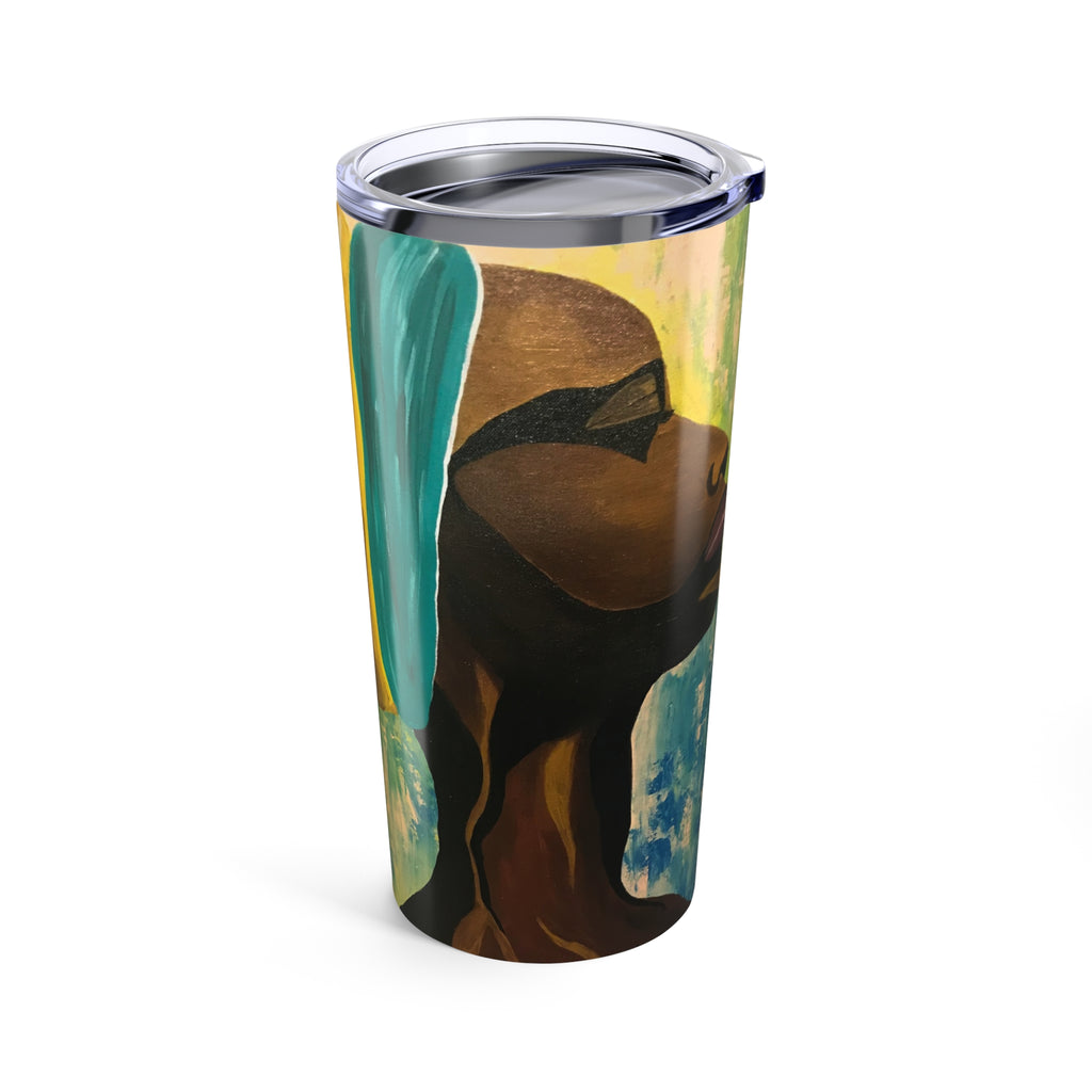 Hues of Heritage 20oz Artistic Tumbler - Perfect Hand Painted Gift