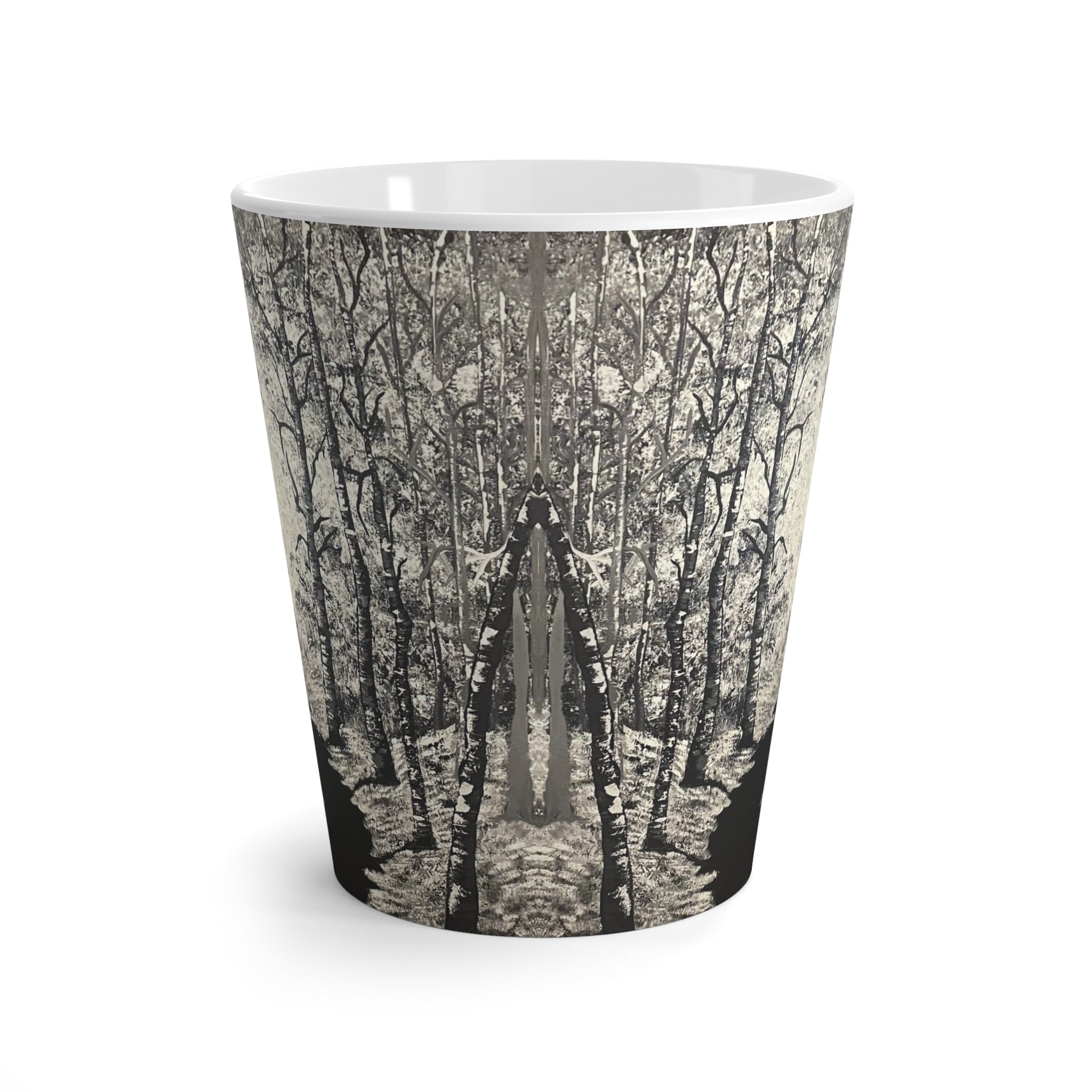 Silver Shadows Latte Mug