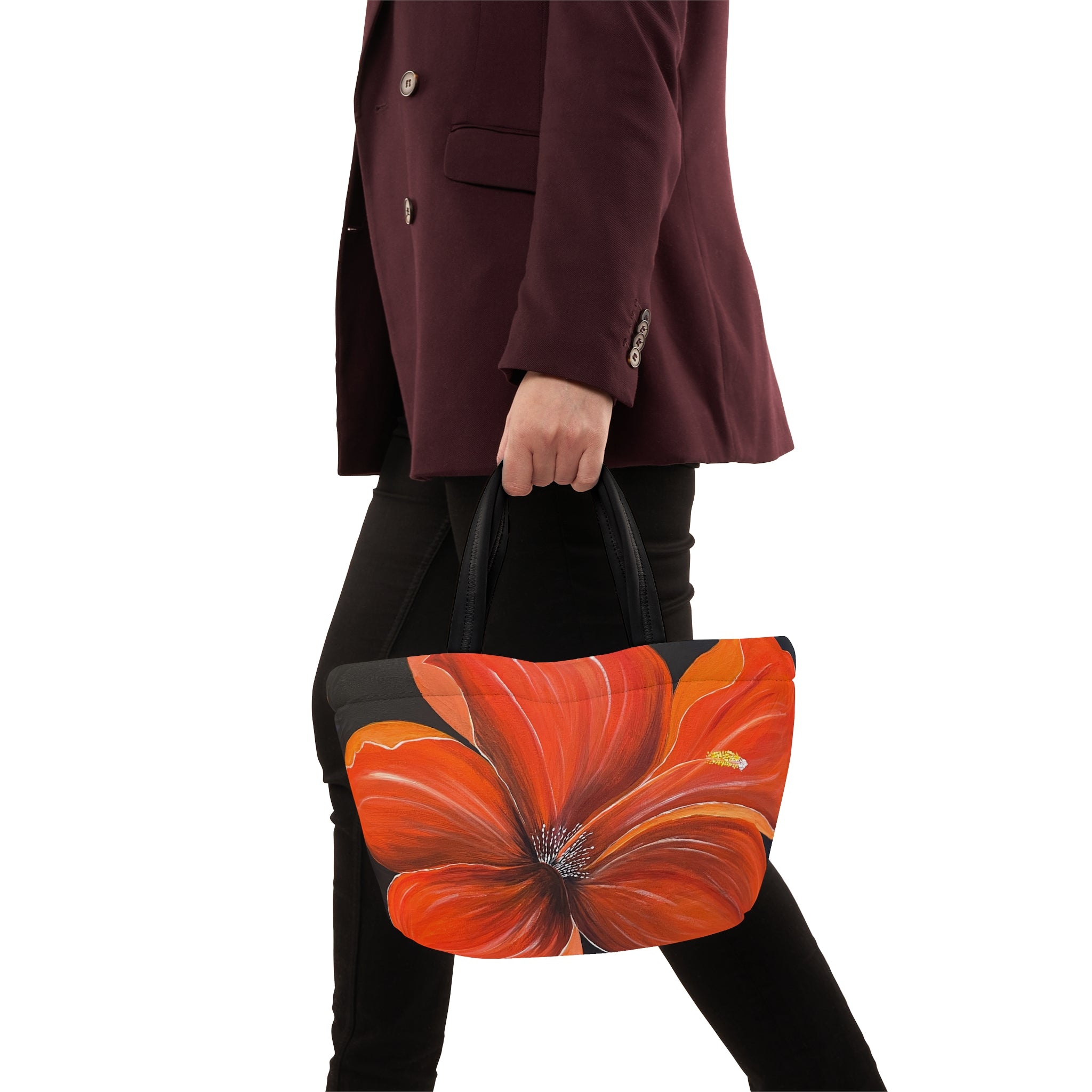 Scarlet Veil Insulated Lunch Bag