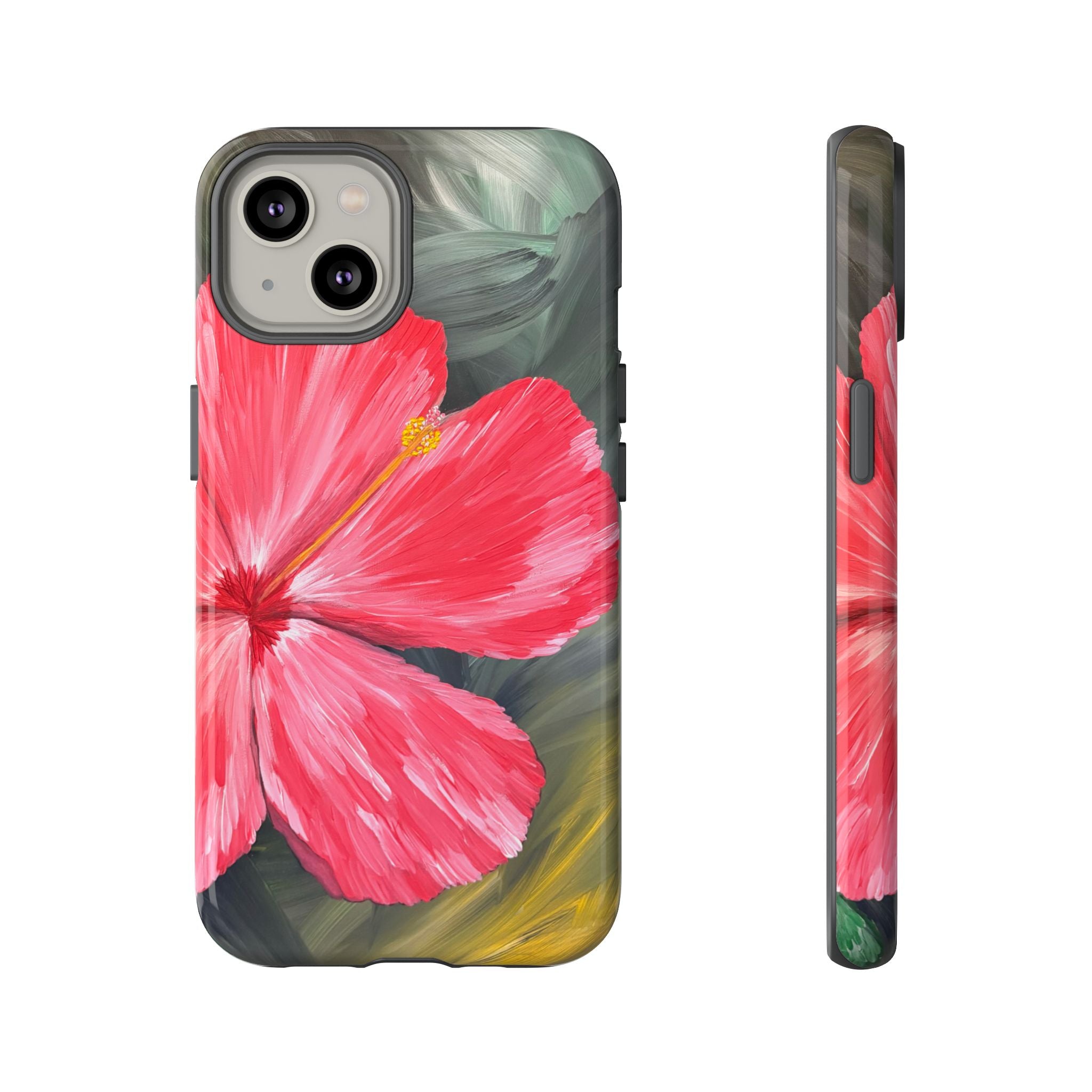 Hibiscus Hues Phone Tough Cases
